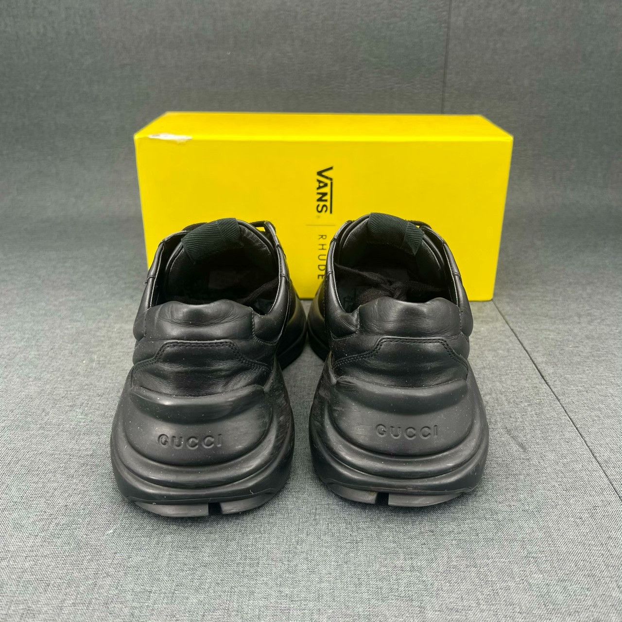 Gucci Gucci Black Lowtop Sneakers 40.5 Men Size US 8 / EU 41 - 5 Thumbnail