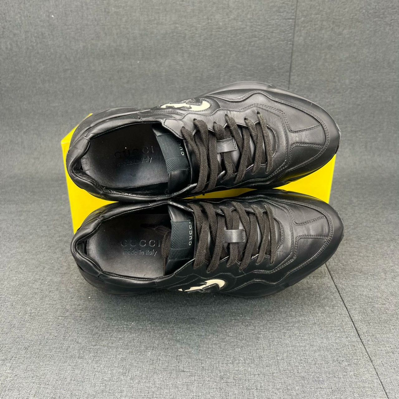 Gucci Gucci Black Lowtop Sneakers 40.5 Men Size US 8 / EU 41 - 6 Thumbnail