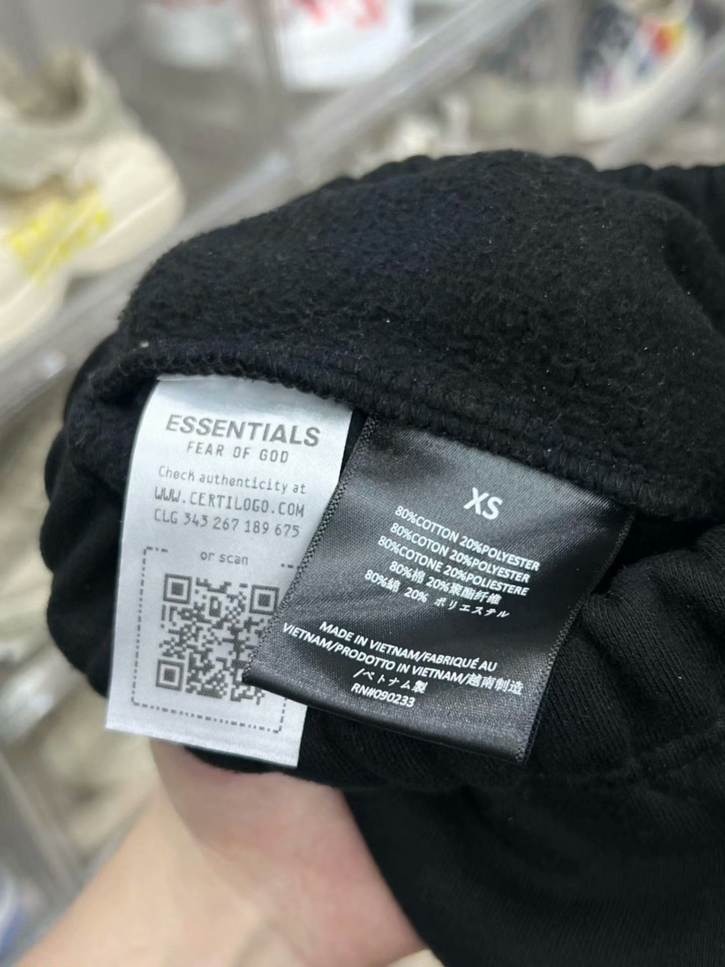 Essentials Essentials Casual Black Casual Pants XS Men Size US 28 / EU 44 - 5 Thumbnail