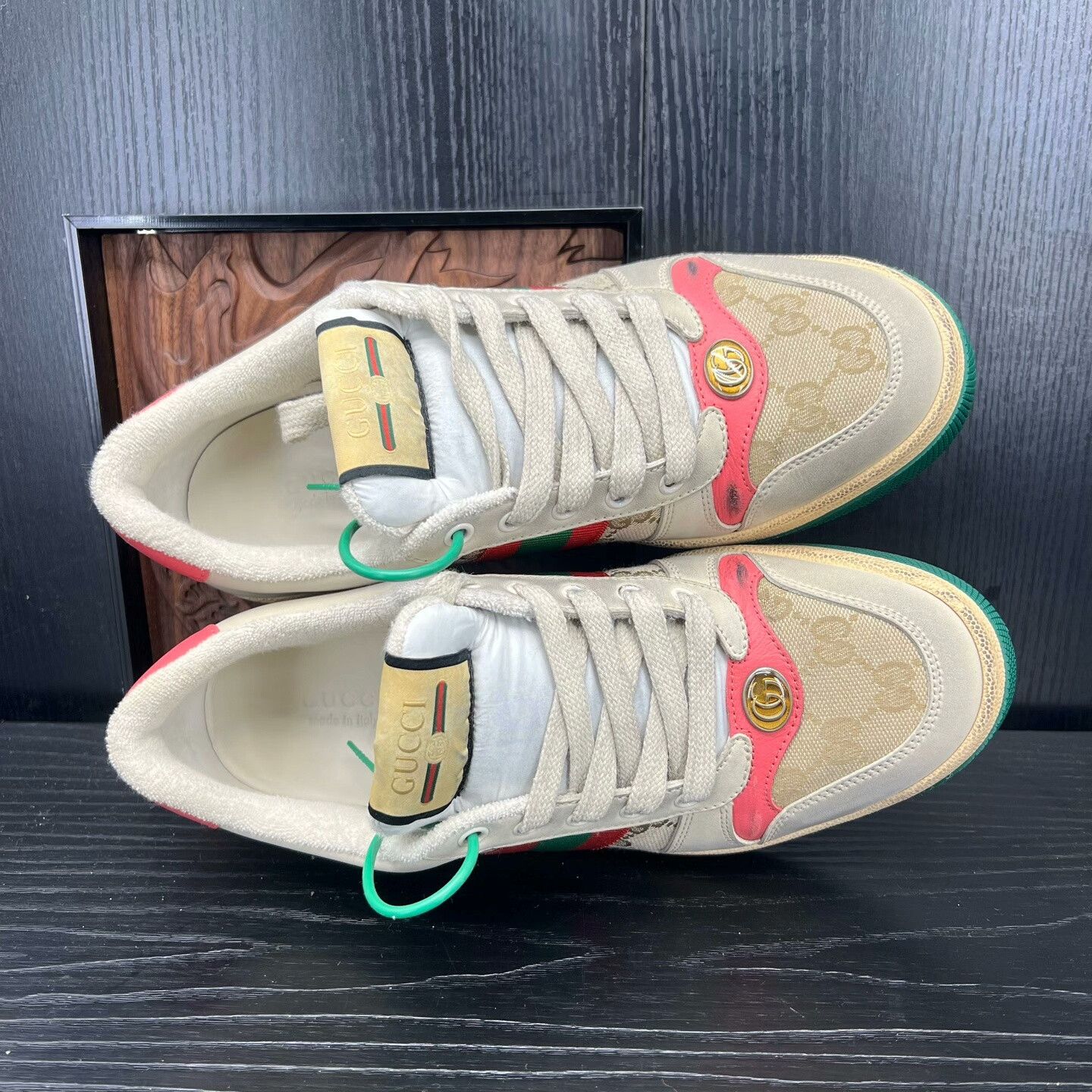 Gucci Gucci Red Lowtop Sneakers 39 Men Size US 6.5 / EU 39-40 - 7 Thumbnail
