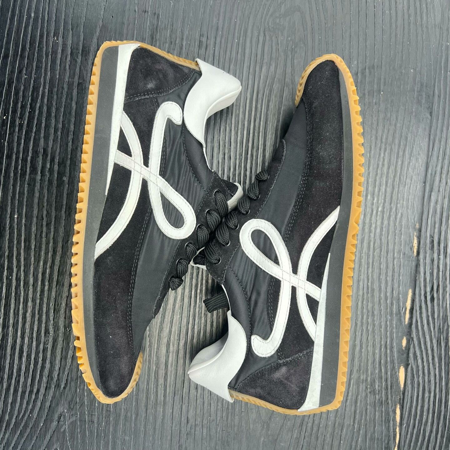 Loewe Loewe Running Black Lowtop Sneakers 41 Women Size US 10 / IT 40 - 7 Thumbnail
