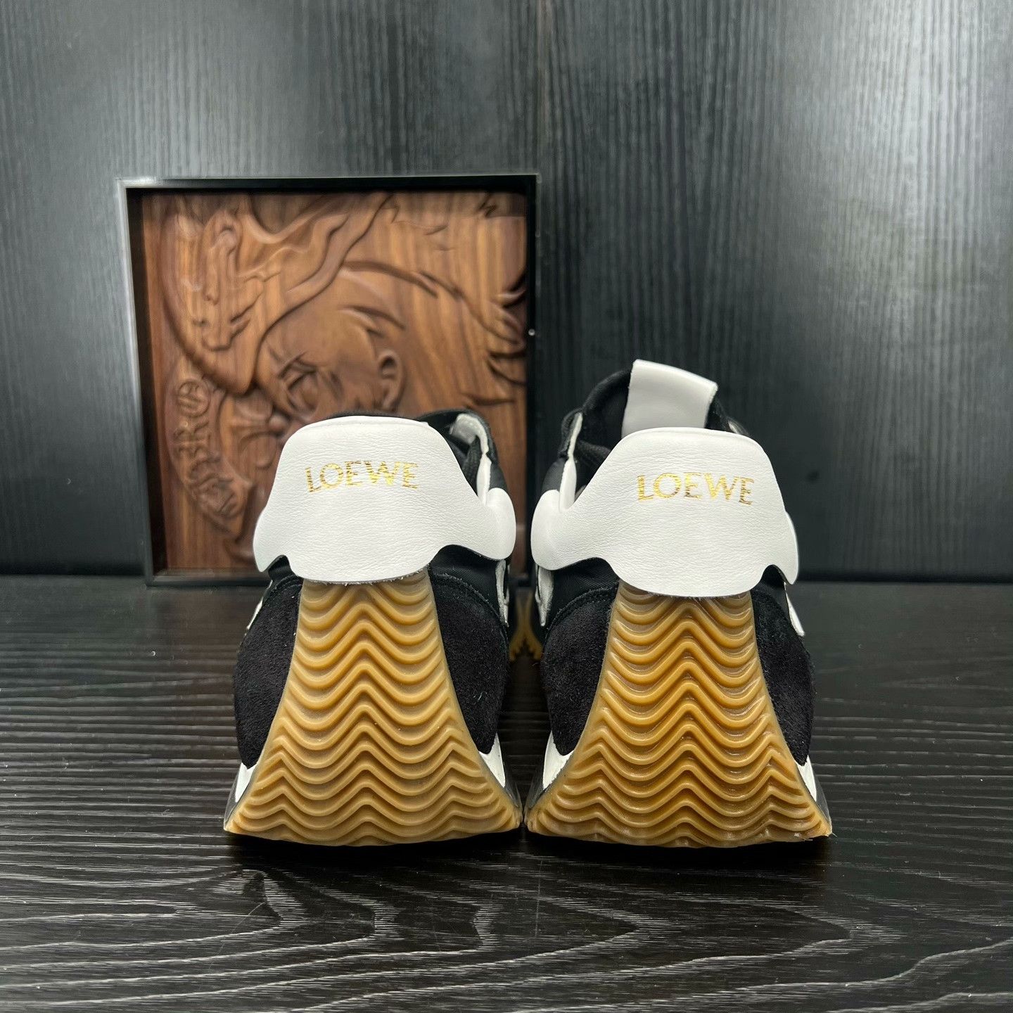 Loewe Loewe Running Black Lowtop Sneakers 41 Women Size US 10 / IT 40 - 8 Thumbnail