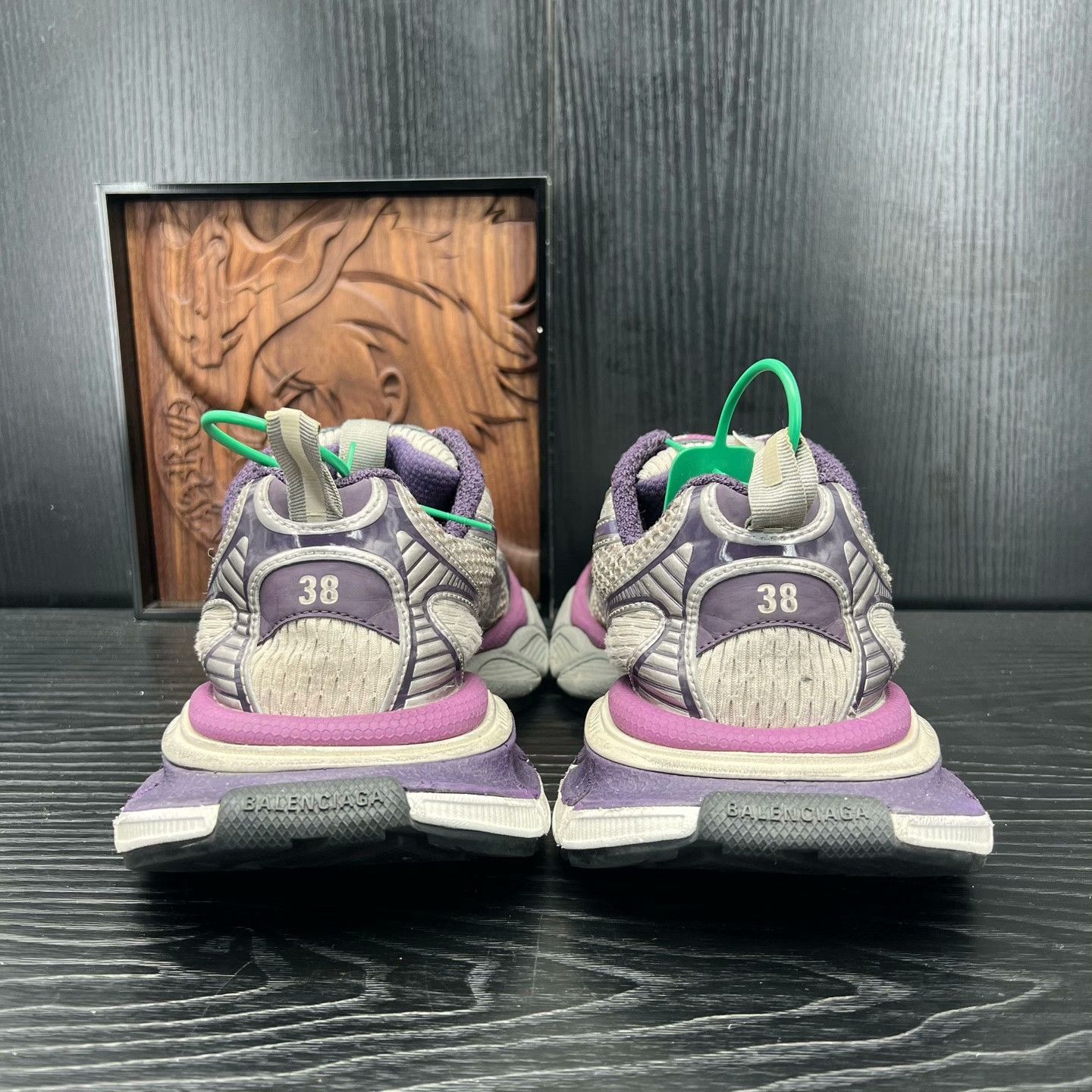 Balenciaga Balenciaga Purple Lowtop Sneakers XXXL Men Size US 10 / EU 43 - 7 Thumbnail