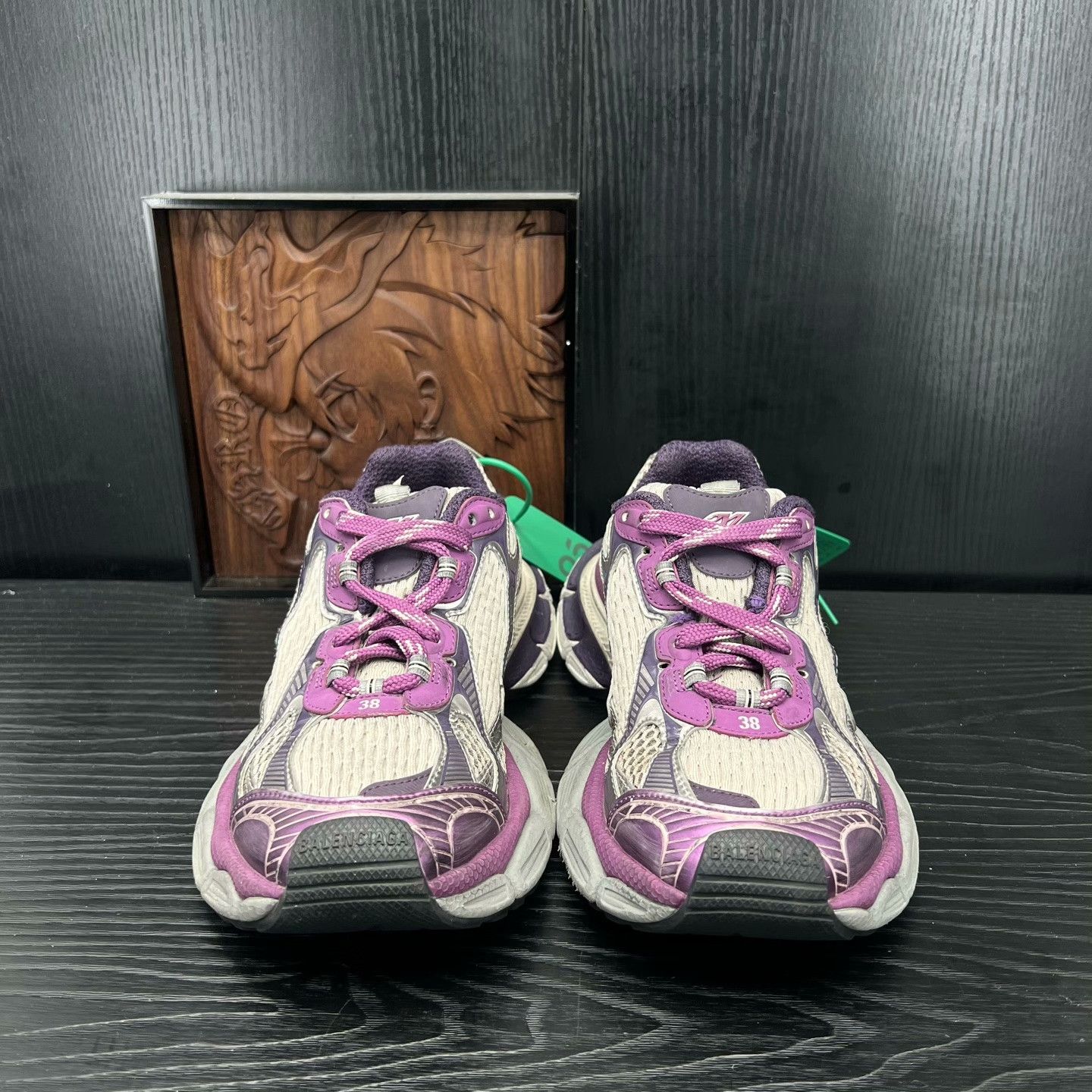 Balenciaga Balenciaga Purple Lowtop Sneakers XXXL Men Size US 10 / EU 43 - 4 Thumbnail