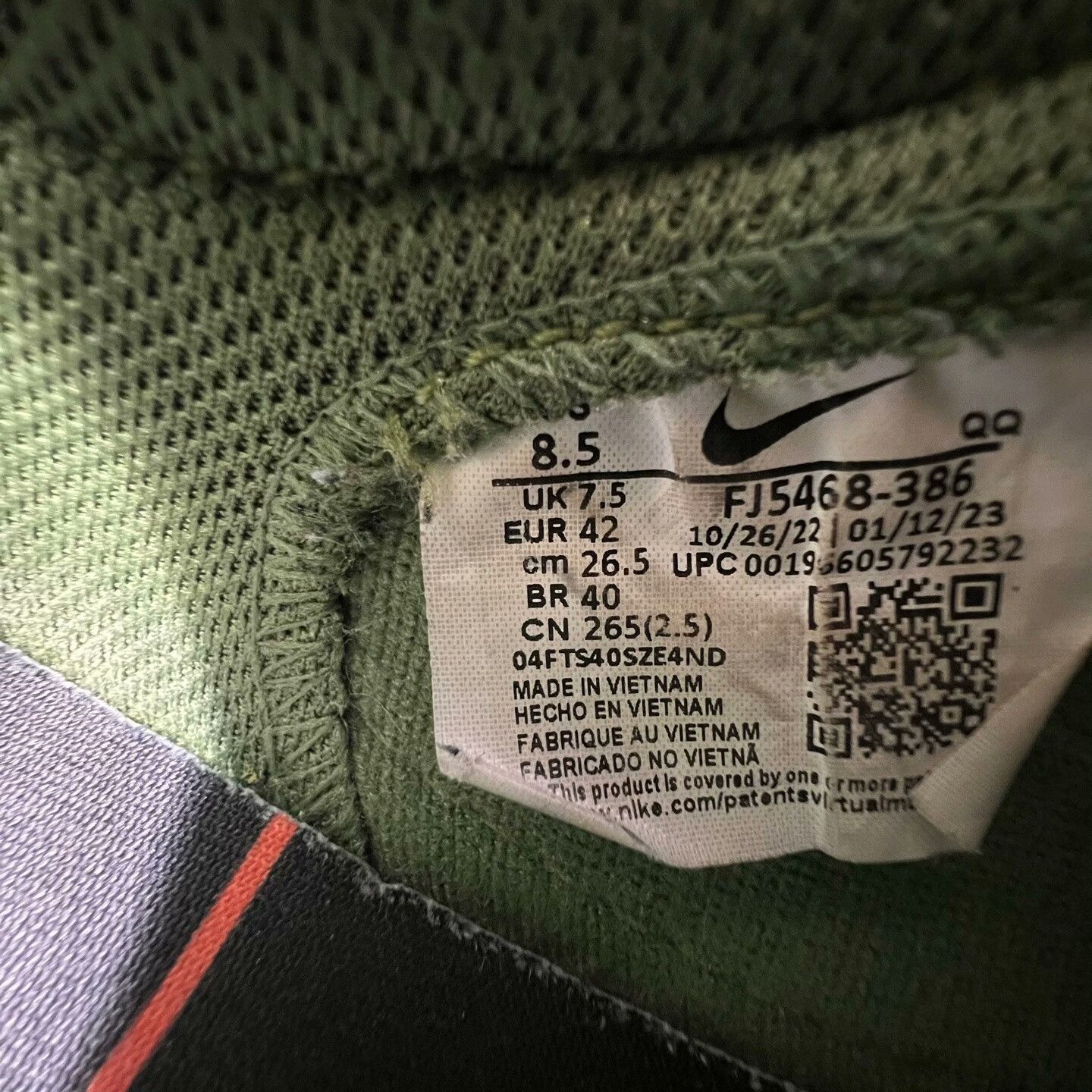 Nike Nike BLAZER Green Lowtop Sneakers 42 Men Size US 9 / EU 42 - 7 Thumbnail