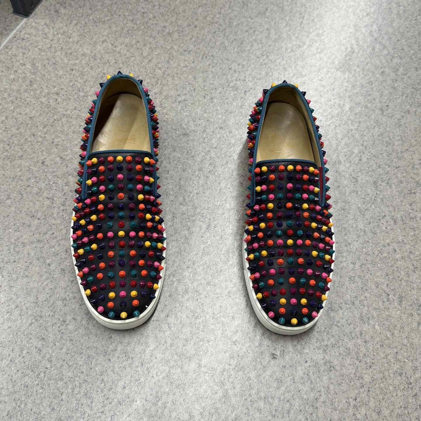 Christian Louboutin Christian Louboutin Rainbow Multi Lowtop Sneakers 41 Men Size US 8.5 / EU 41-42 - 8 Thumbnail