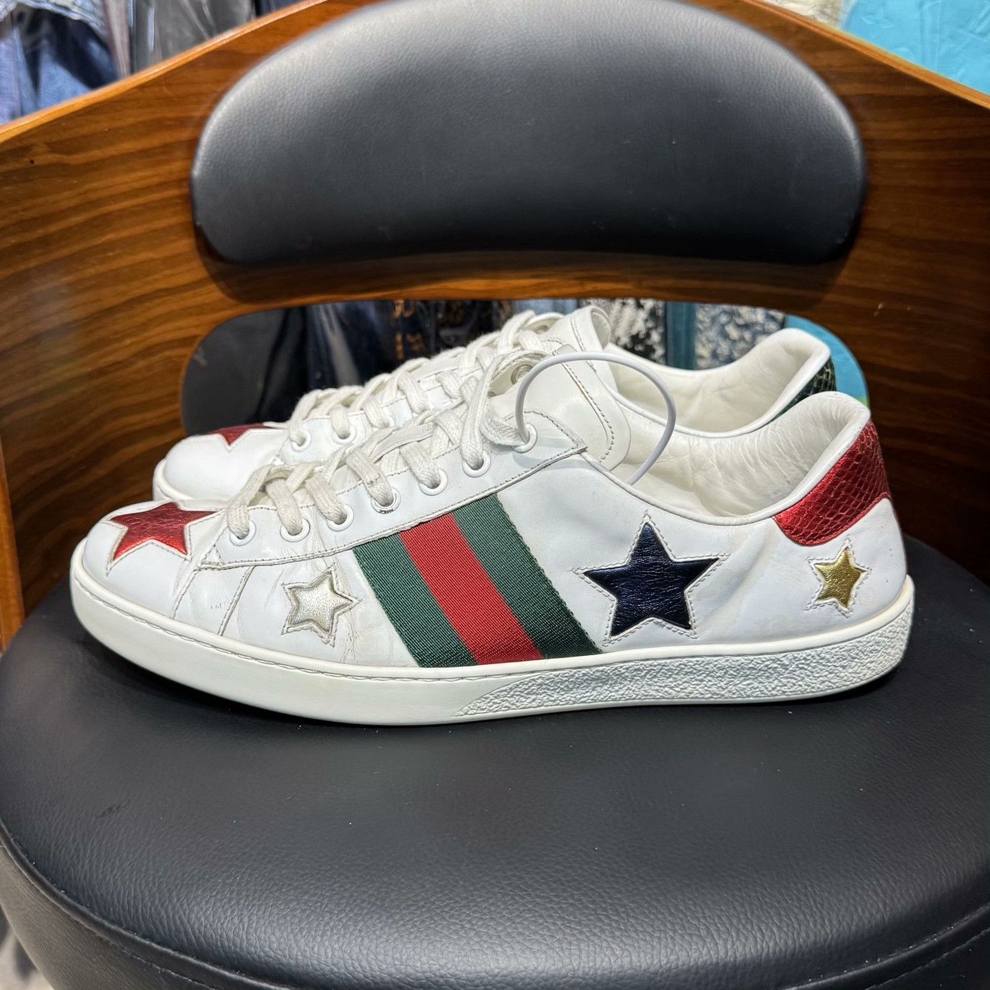 Gucci Gucci White Lowtop Sneakers 42 Men Size US 9 / EU 42 - 6 Thumbnail