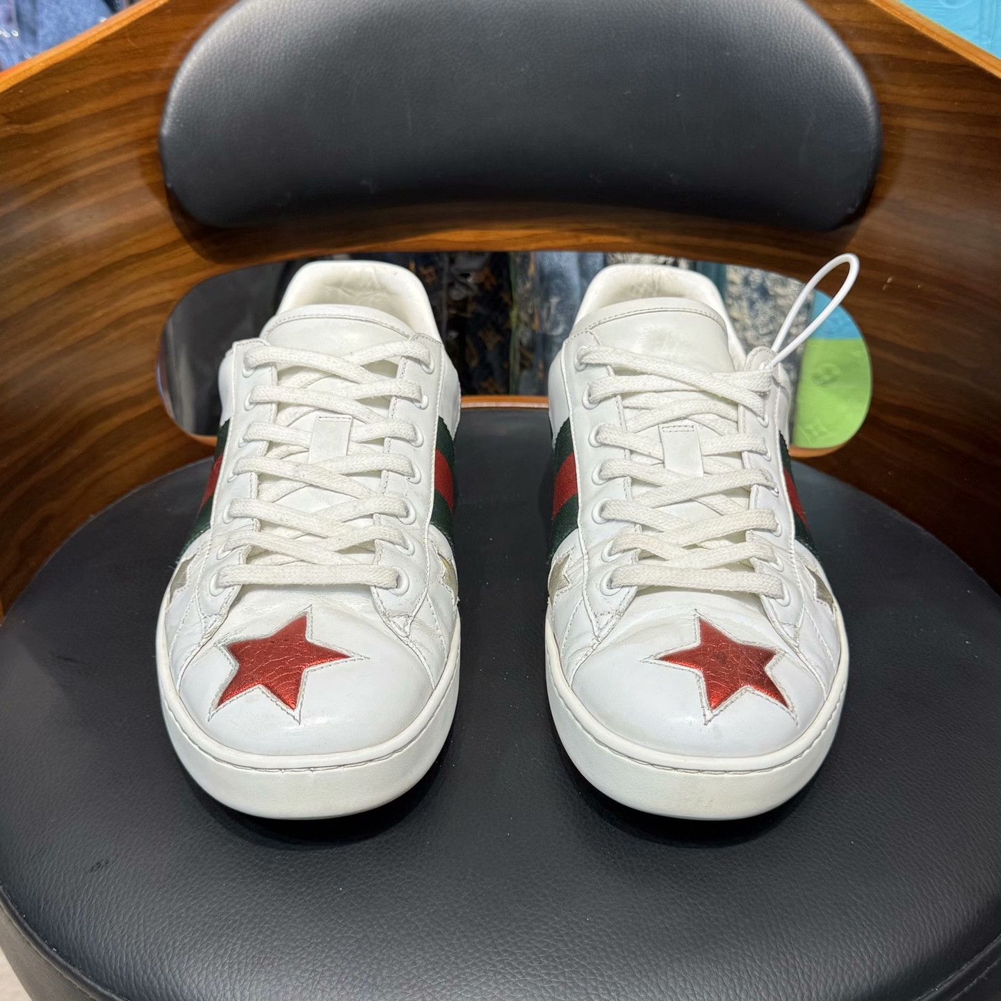 Gucci Gucci White Lowtop Sneakers 42 Men Size US 9 / EU 42 - 2 Thumbnail