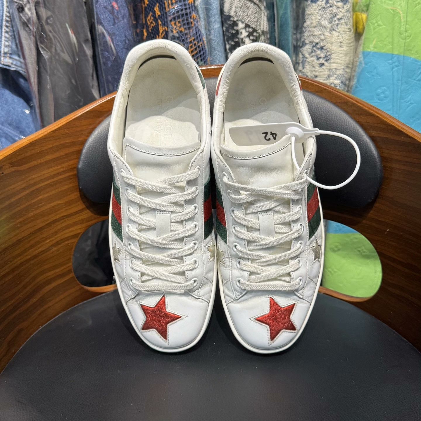 Gucci Gucci White Lowtop Sneakers 42 Men Size US 9 / EU 42 - 5 Thumbnail