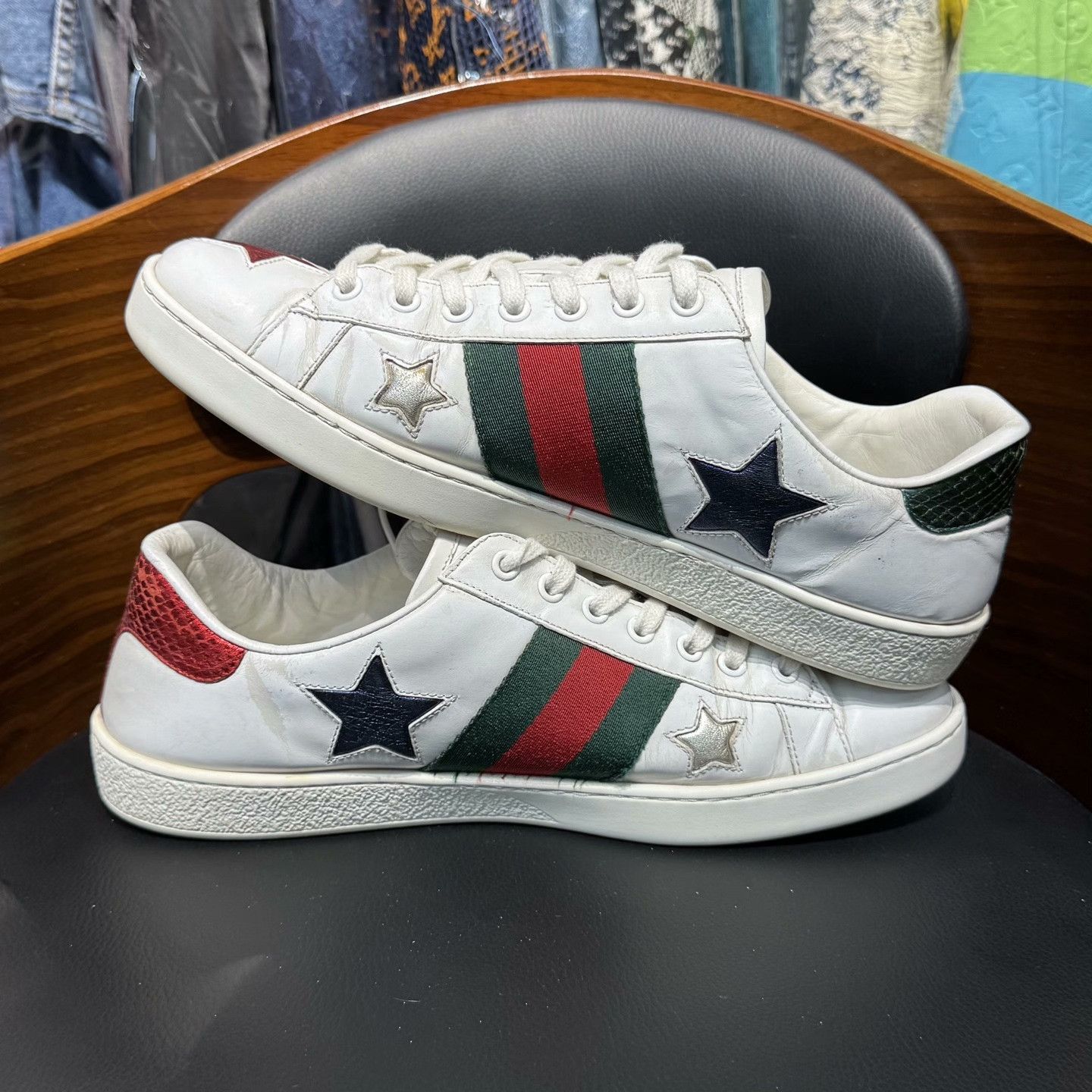 Gucci Gucci White Lowtop Sneakers 42 Men Size US 9 / EU 42 - 7 Thumbnail