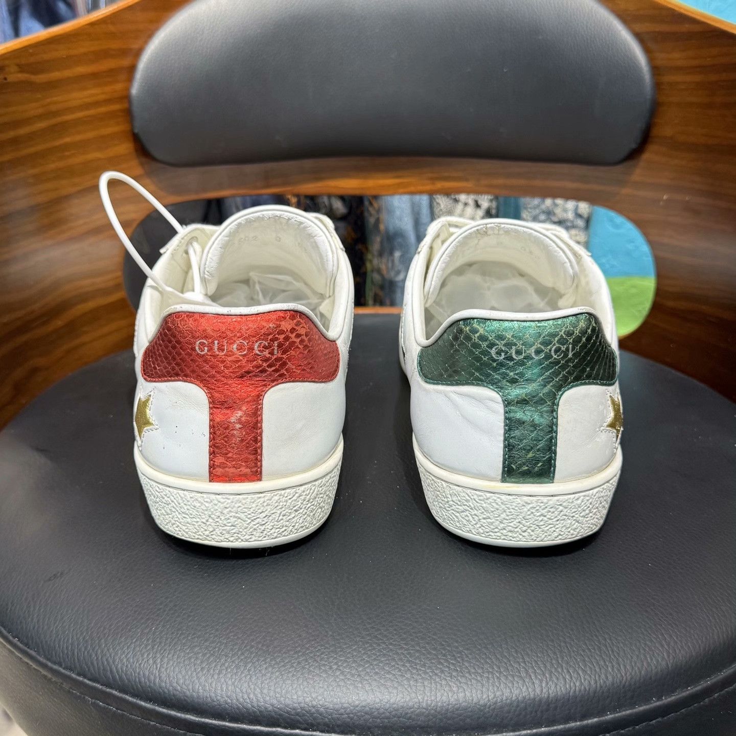 Gucci Gucci White Lowtop Sneakers 42 Men Size US 9 / EU 42 - 3 Thumbnail