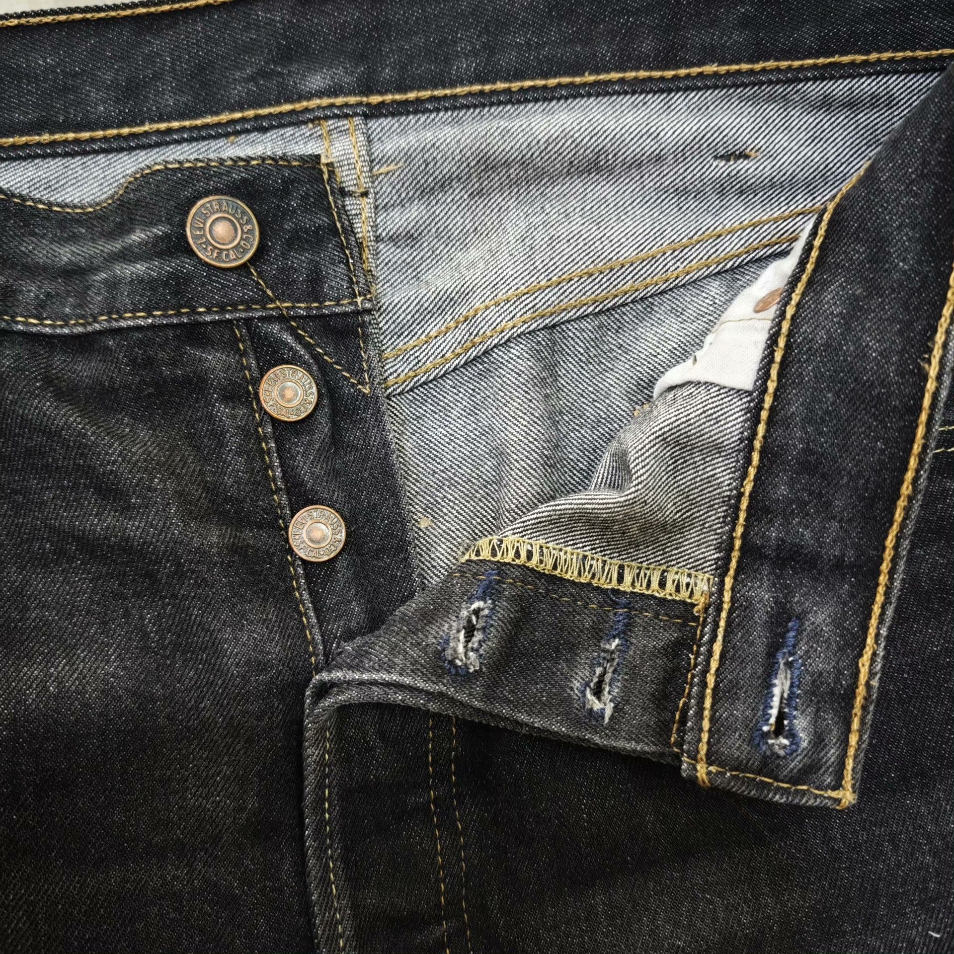 Levi's Levi's Black Denim Jeans L Men Size US 34 / EU 50 - 4 Thumbnail