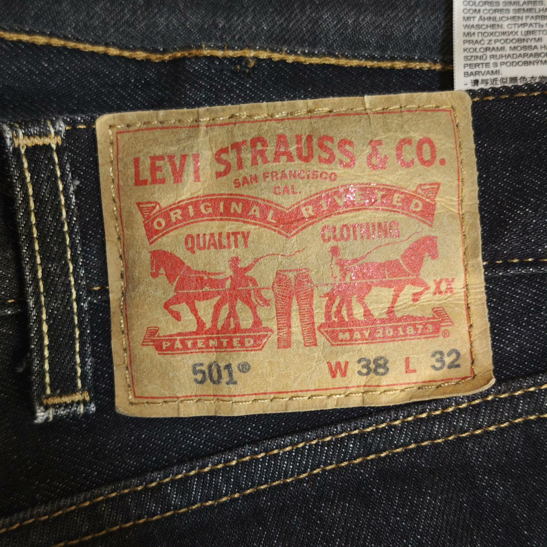 Levi's Levi's Black Denim Jeans L Men Size US 34 / EU 50 - 8 Thumbnail