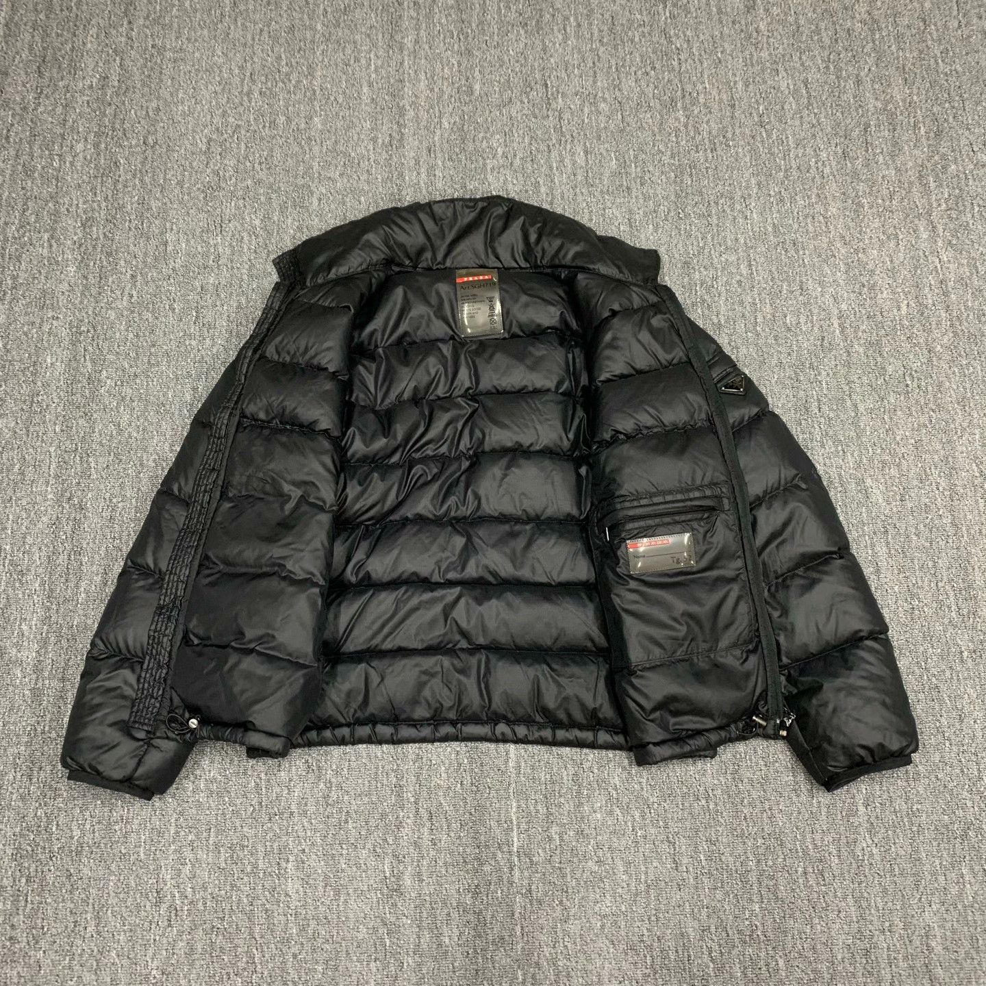 Prada Prada Down Black Heavy Coat XL Men Size US XL / EU 56 / 4 - 6 Thumbnail