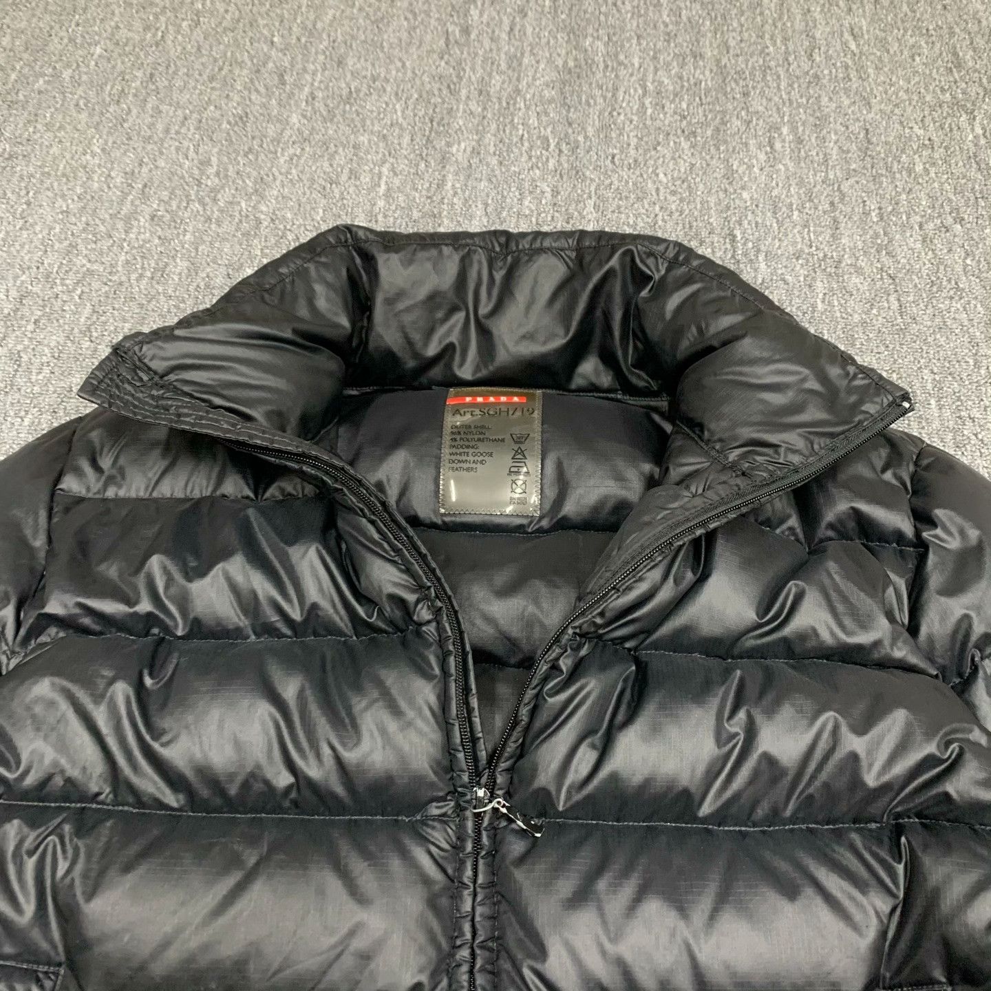 Prada Prada Down Black Heavy Coat XL Men Size US XL / EU 56 / 4 - 9 Thumbnail