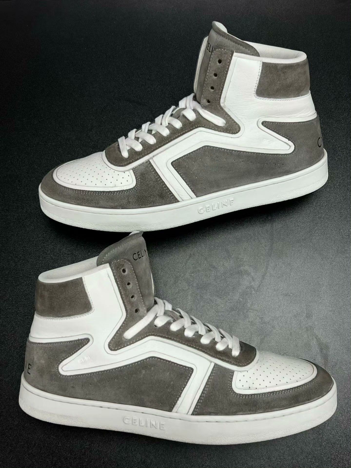 Celine Celine Suede Hitop Sneakers 42 Men Size US 9 / EU 42 - 5 Thumbnail