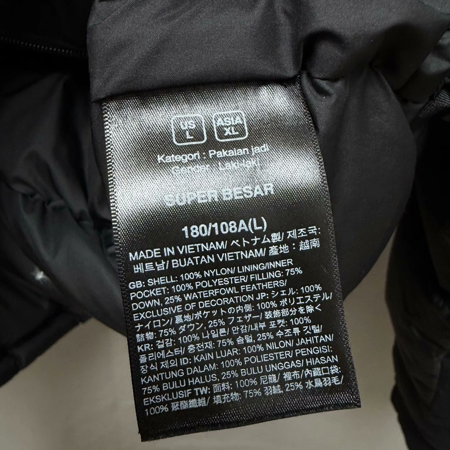The North Face The North Face Black Heavy Coat L Men Size US L / EU 52-54 / 3 - 3 Thumbnail