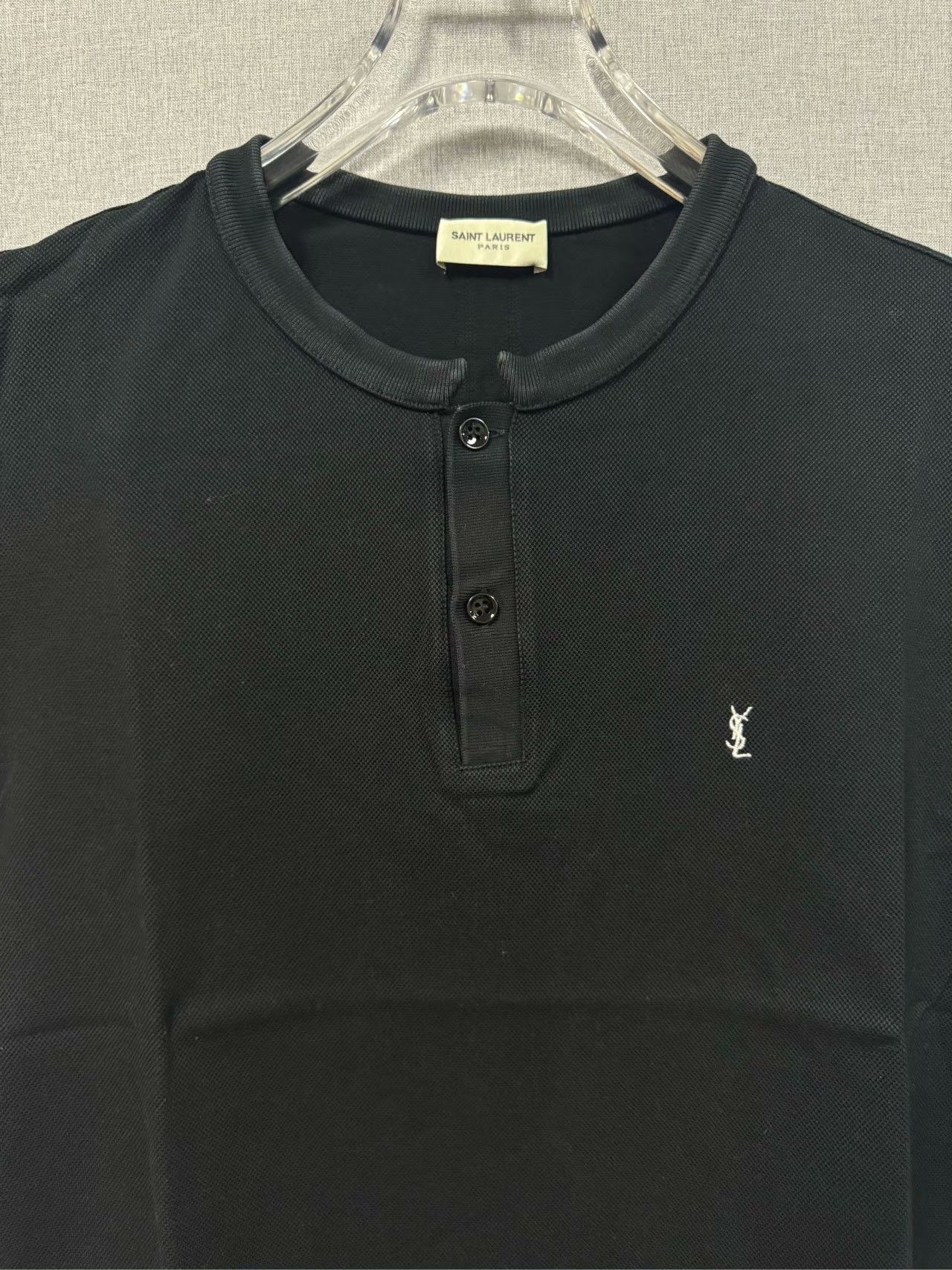 Saint Laurent Paris Saint Laurent Paris Black T-Shirt L Men Size US L / EU 52-54 / 3 - 3 Thumbnail