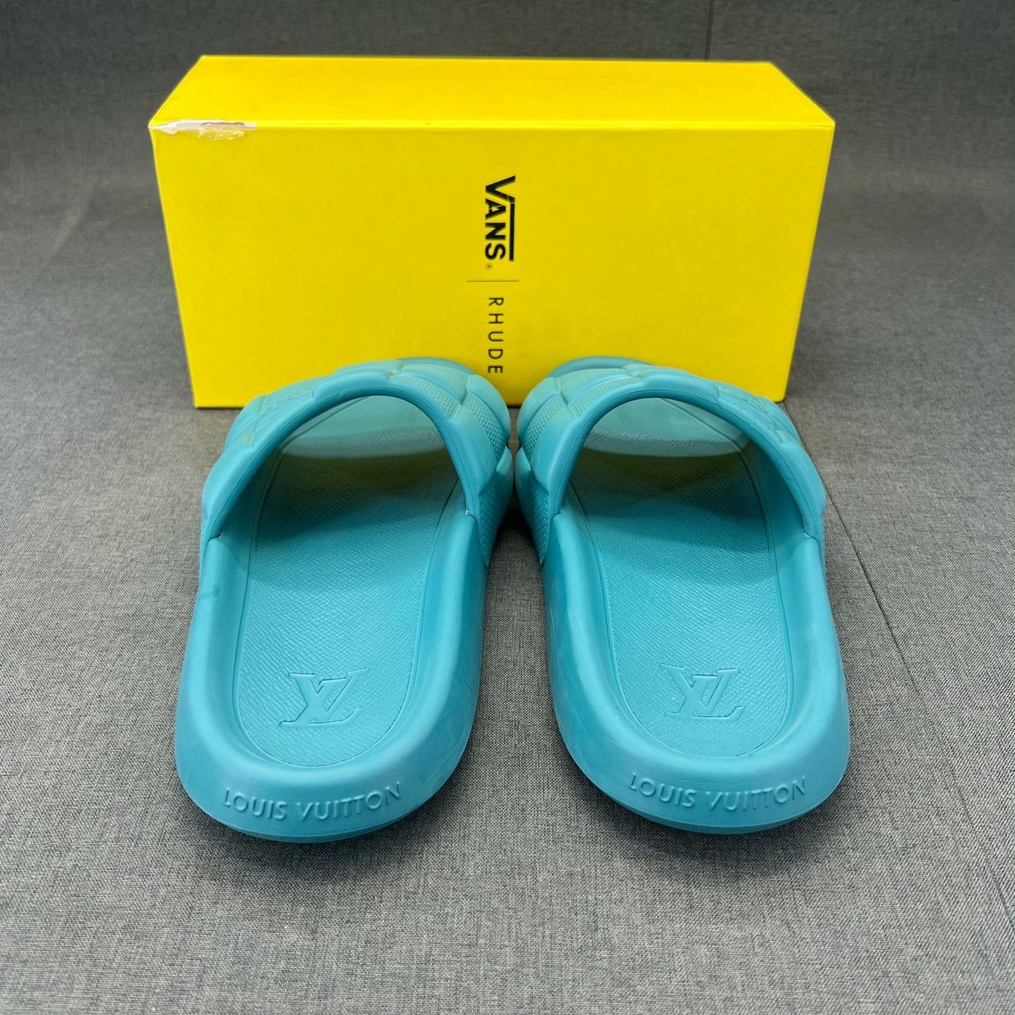 Louis Vuitton Louis Vuitton Knit Green Sandals 41 Men Size US 8.5 / EU 41-42 - 5 Thumbnail
