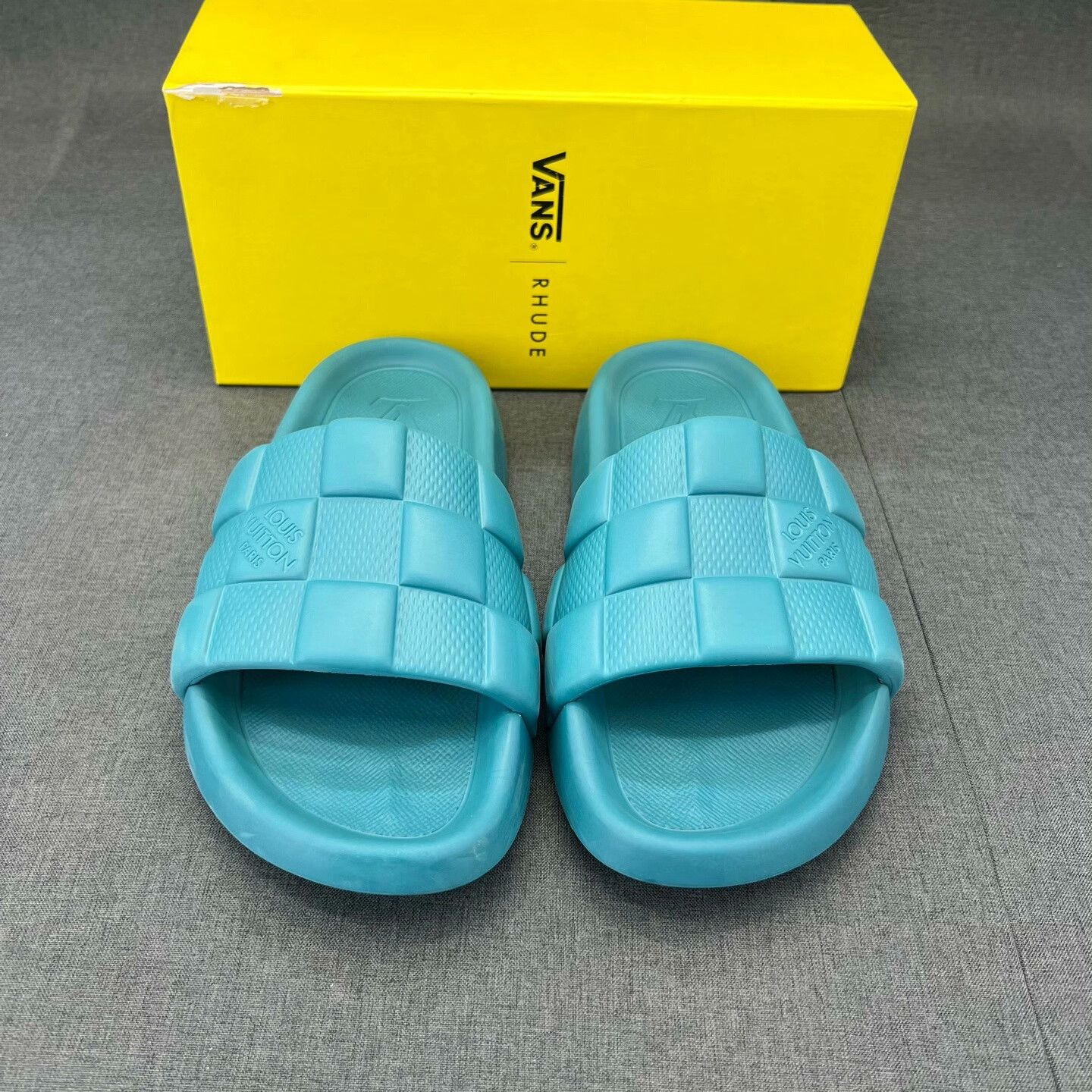 Louis Vuitton Louis Vuitton Knit Green Sandals 41 Men Size US 8.5 / EU 41-42 - 6 Thumbnail