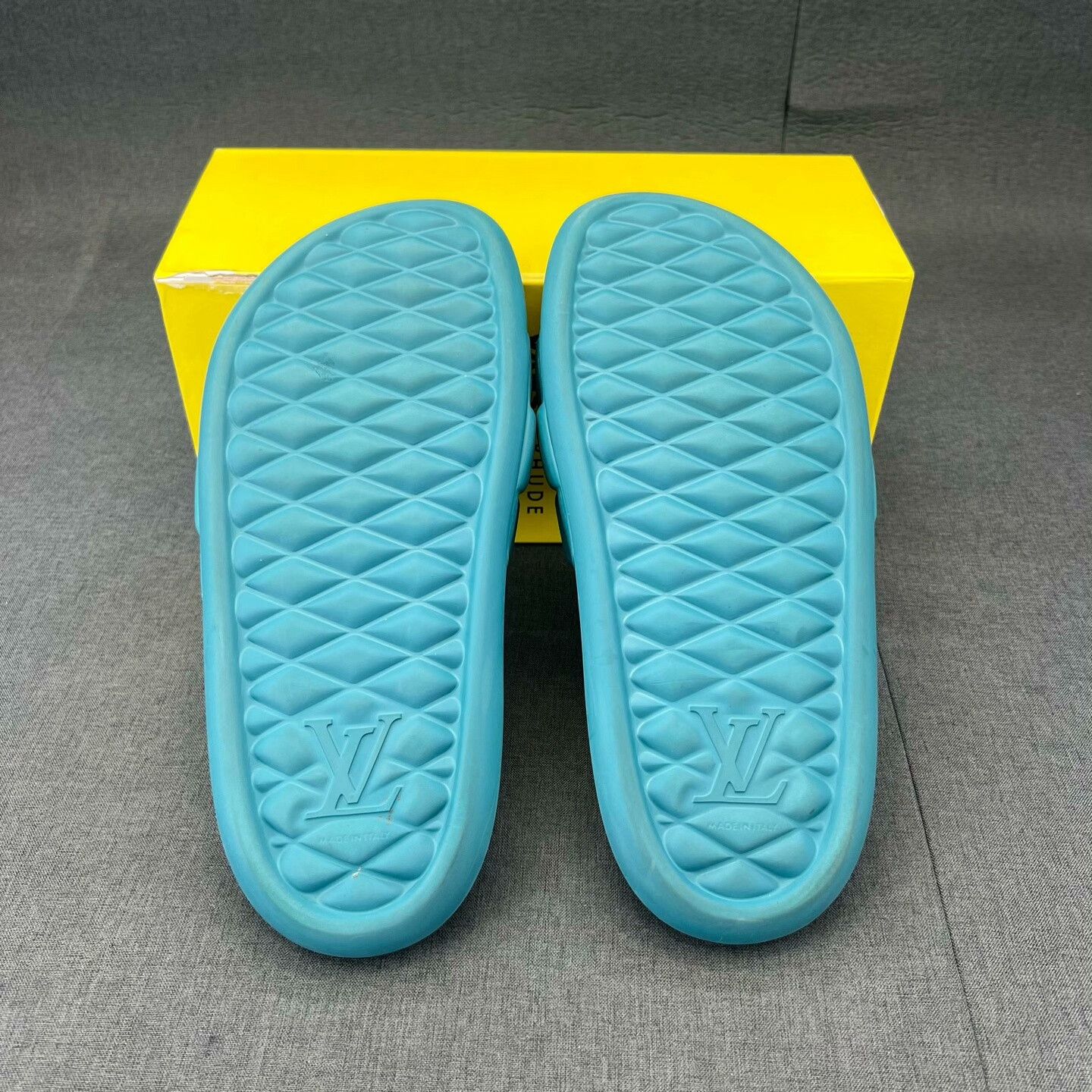 Louis Vuitton Louis Vuitton Knit Green Sandals 41 Men Size US 8.5 / EU 41-42 - 4 Thumbnail