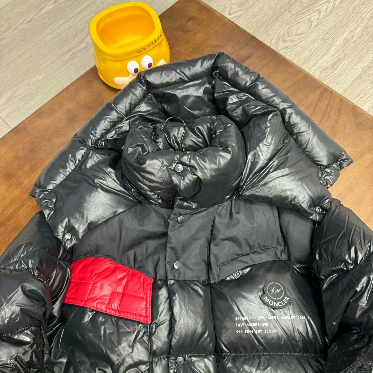 Moncler Moncler Collab Down Black Heavy Coat S Men Size US S / EU 44-46 / 1 - 3 Thumbnail