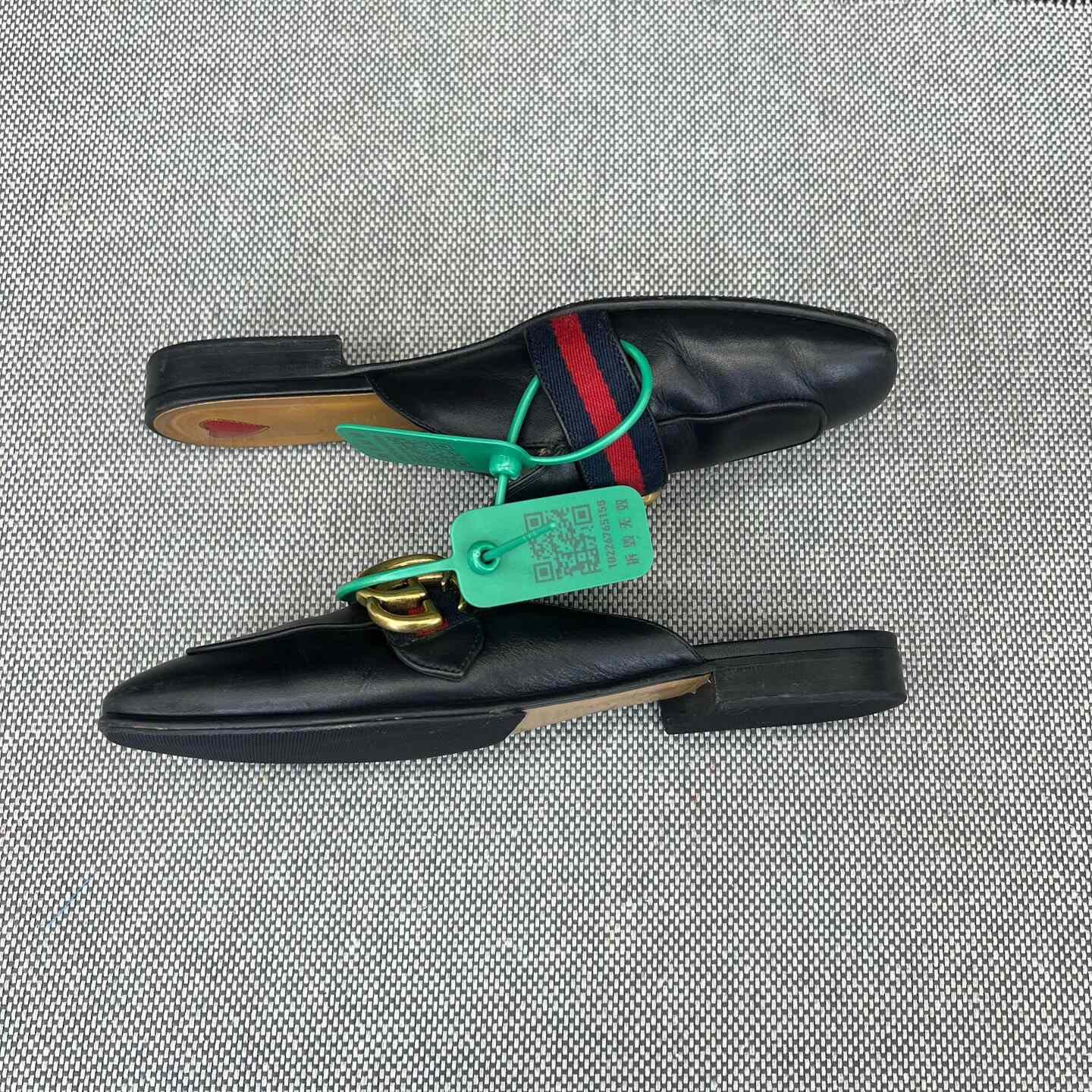 Gucci Gucci Black Sandals 38 Women Size US 7.5 / IT 37.5 - 3 Thumbnail