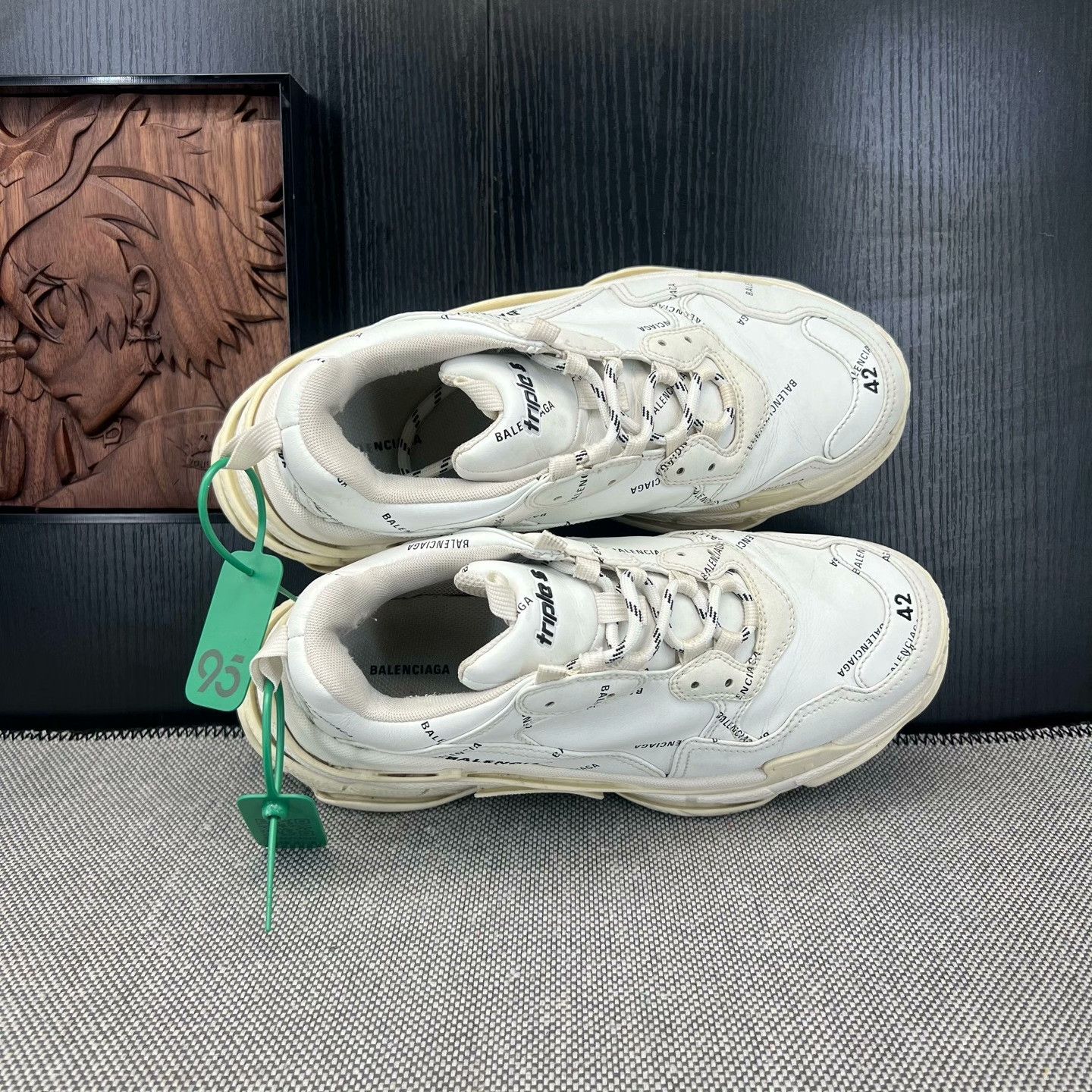 Balenciaga Balenciaga White Lowtop Sneakers 42 Men Size US 9 / EU 42 - 8 Thumbnail
