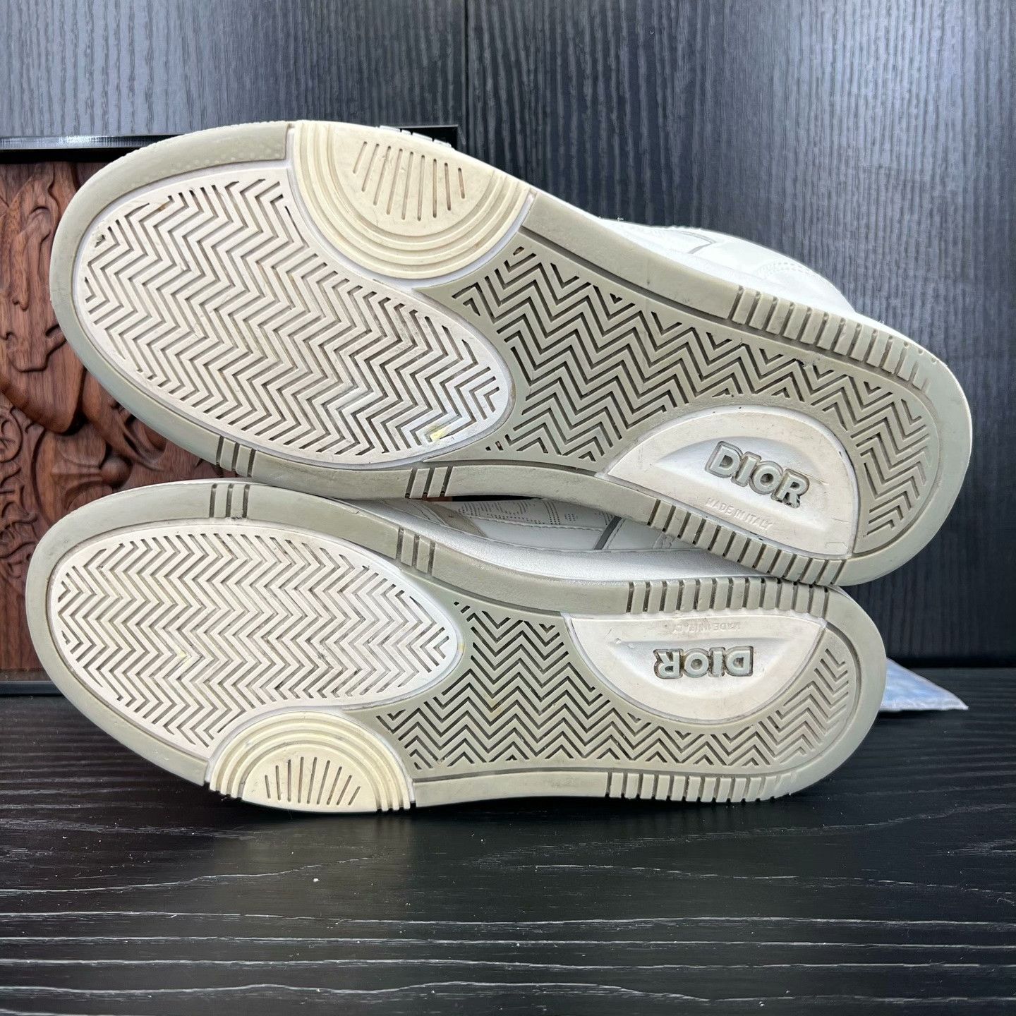 Dior Dior White Lowtop Sneakers 27 Women Size US 8 / IT 38 - 7 Thumbnail