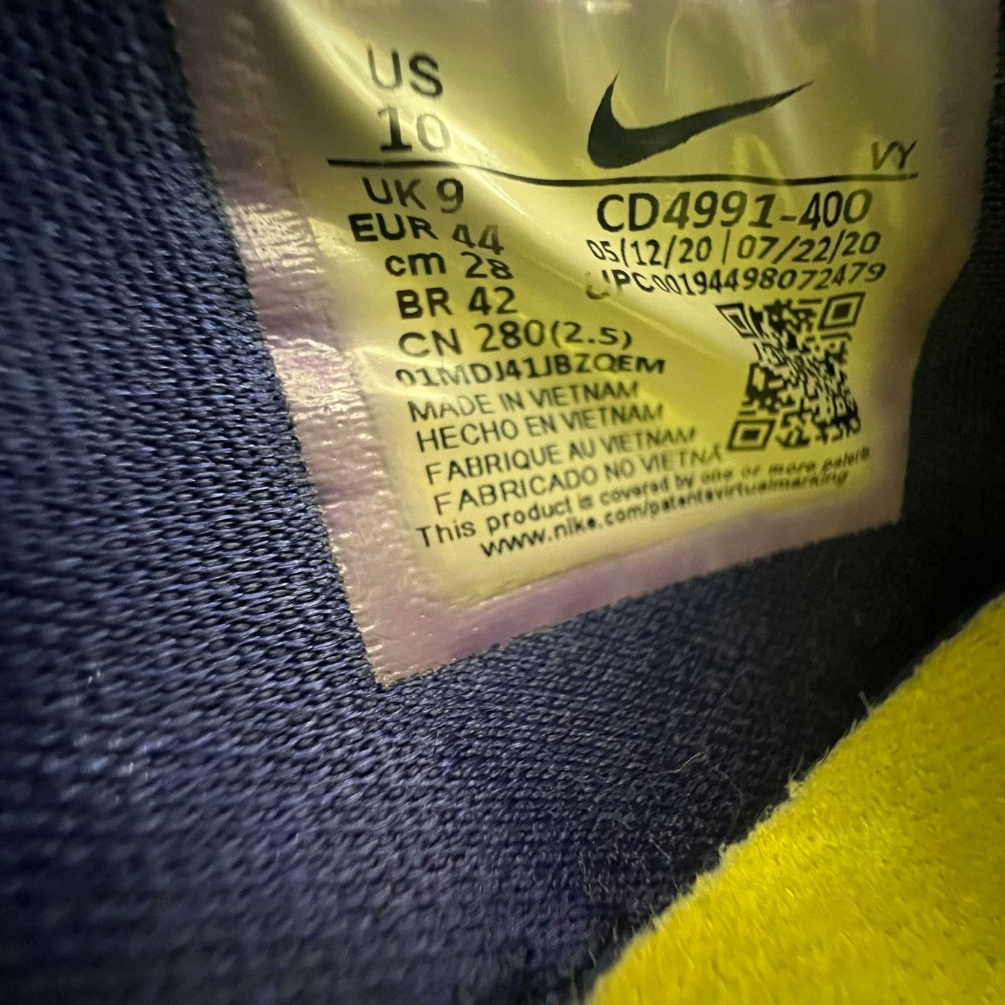 Nike Nike Yellow Lowtop Sneakers 44 Men Size US 10.5 / EU 43-44 - 8 Thumbnail