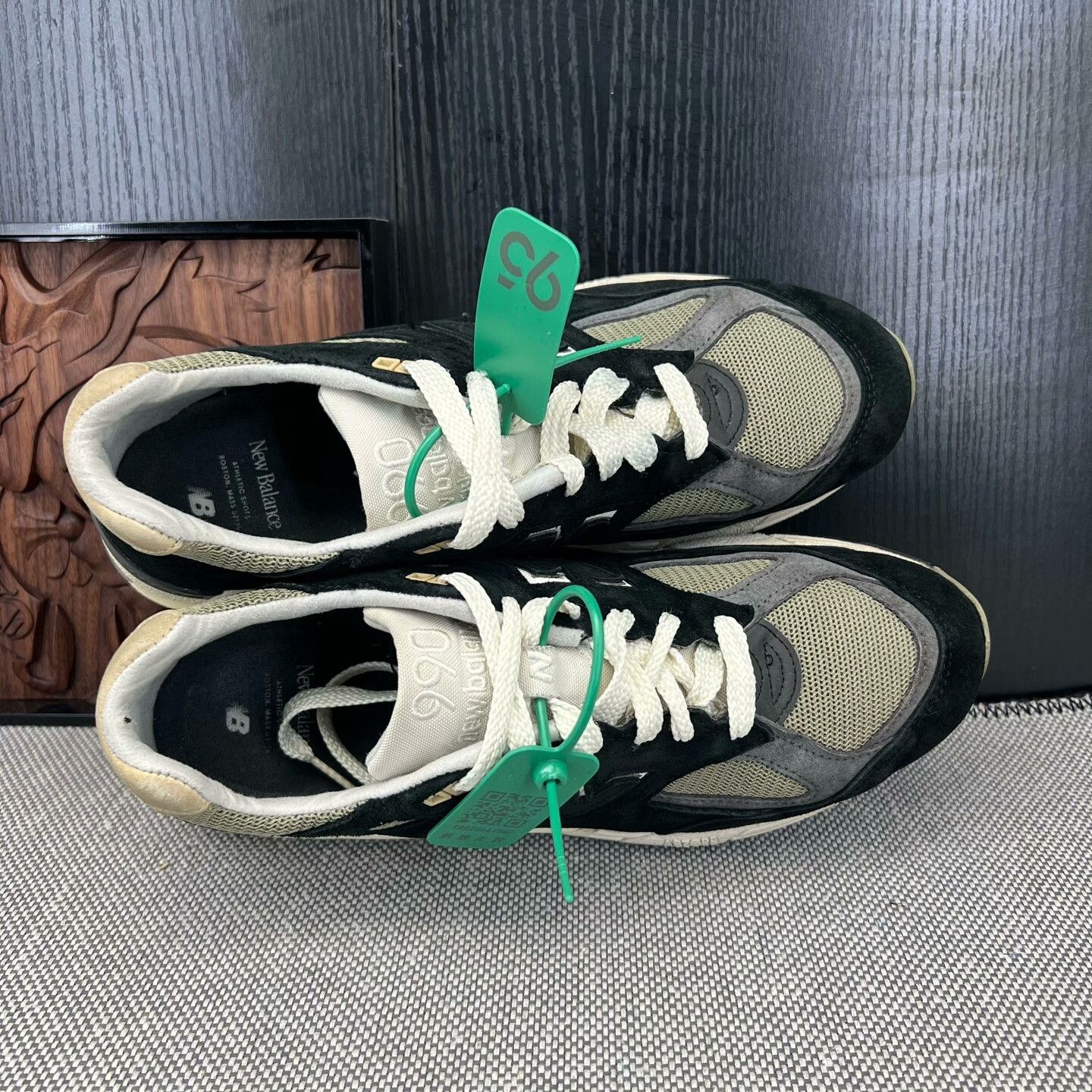 New Balance New Balance Black Lowtop Sneakers 43 Men Size US 10 / EU 43 - 3 Thumbnail