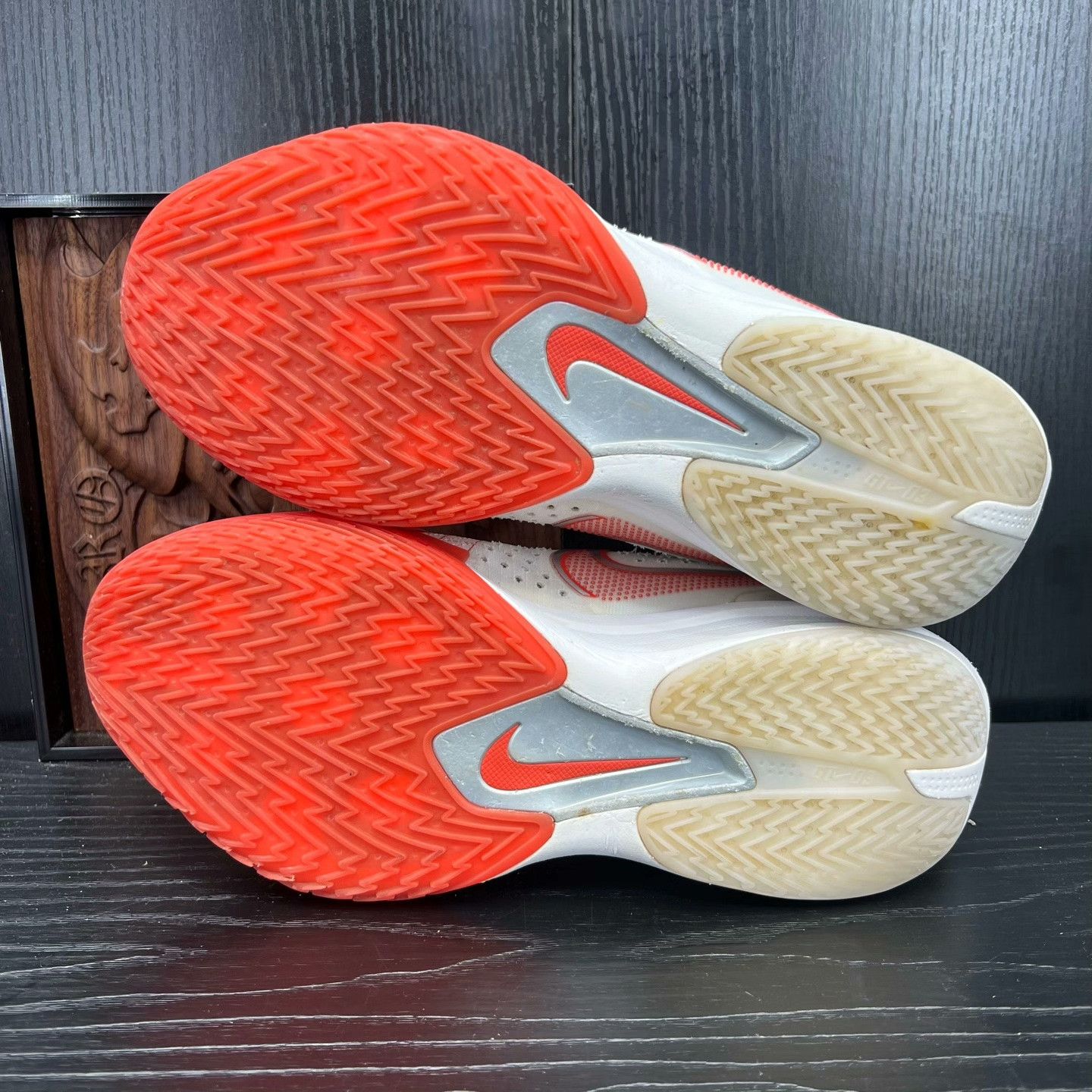 Nike Nike Red Lowtop Sneakers 42 Men Size US 9 / EU 42 - 7 Thumbnail