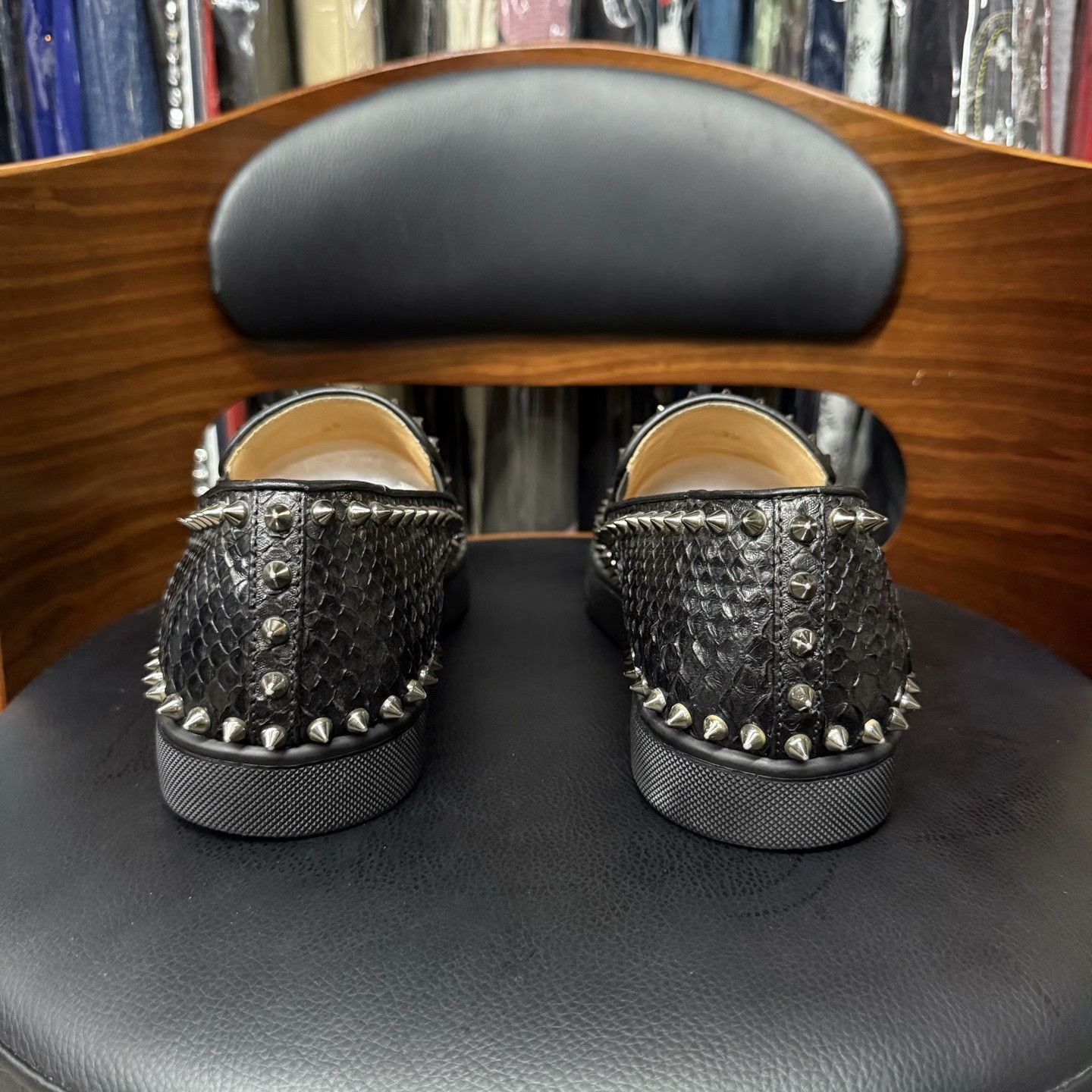 Christian Louboutin Christian Louboutin Black Lowtop Sneakers 39 Men Size US 6.5 / EU 39-40 - 3 Thumbnail