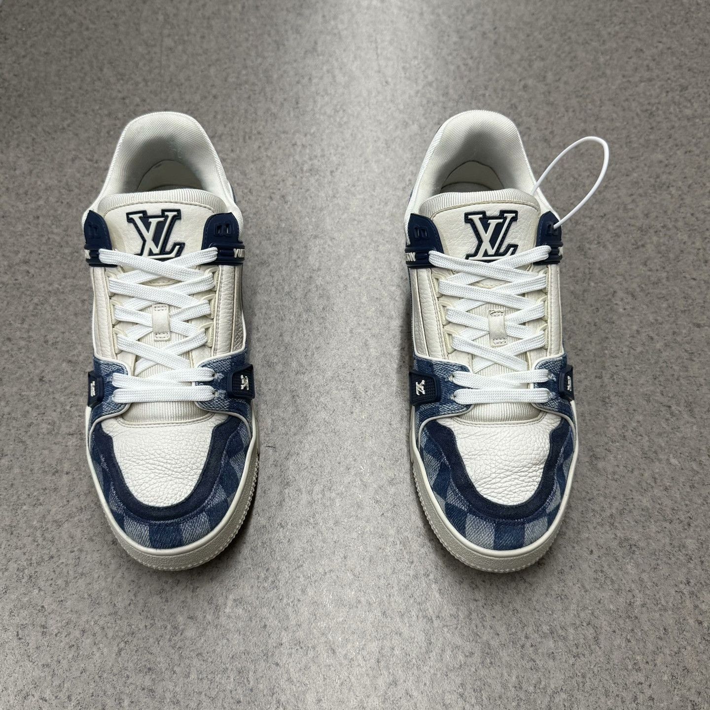 Louis Vuitton Louis Vuitton Training Denim Blue Lowtop Sneakers 41 Men Size US 8.5 / EU 41-42 - 5 Thumbnail