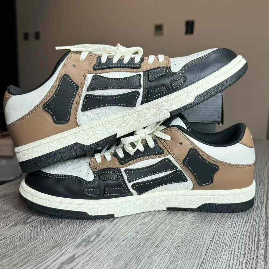 Amiri Amiri Brown Lowtop Sneakers 43 Men Size US 10 / EU 43 - 4 Thumbnail