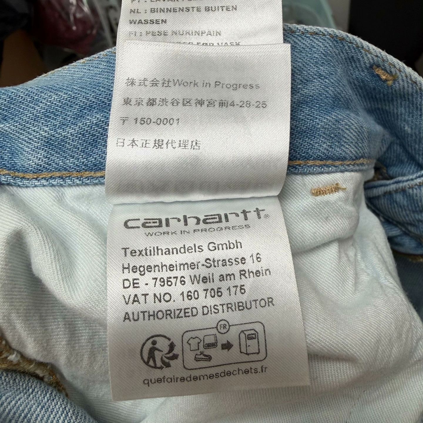 Carhartt Wip Carhartt WIP Blue Denim Jeans 30 Men Size US 30 / EU 46 - 6 Thumbnail