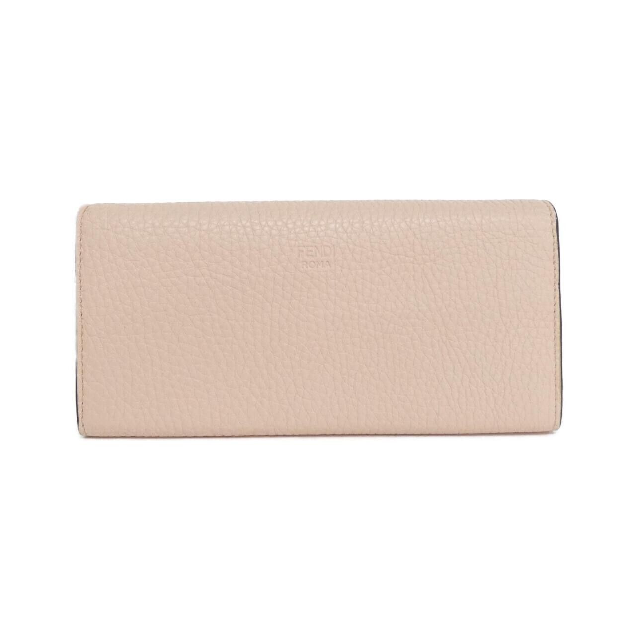Fendi Fendi Fendi Selleria Peekaboo Calf Long Bifold Wallet Limited Leather Long Wallet 8M0427AEUM DUTY FREE for USA Size ONE SIZE - 2 Thumbnail