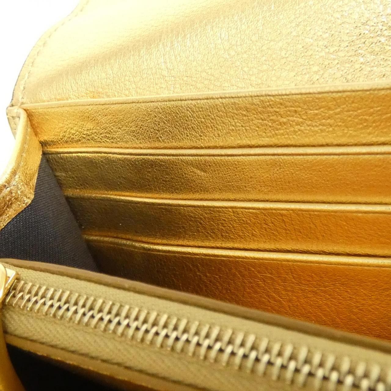 Fendi Fendi Fendi Selleria Peekaboo Calf Long Bifold Wallet Limited Leather Long Wallet 8M0427AEUM DUTY FREE for USA Size ONE SIZE - 5 Thumbnail