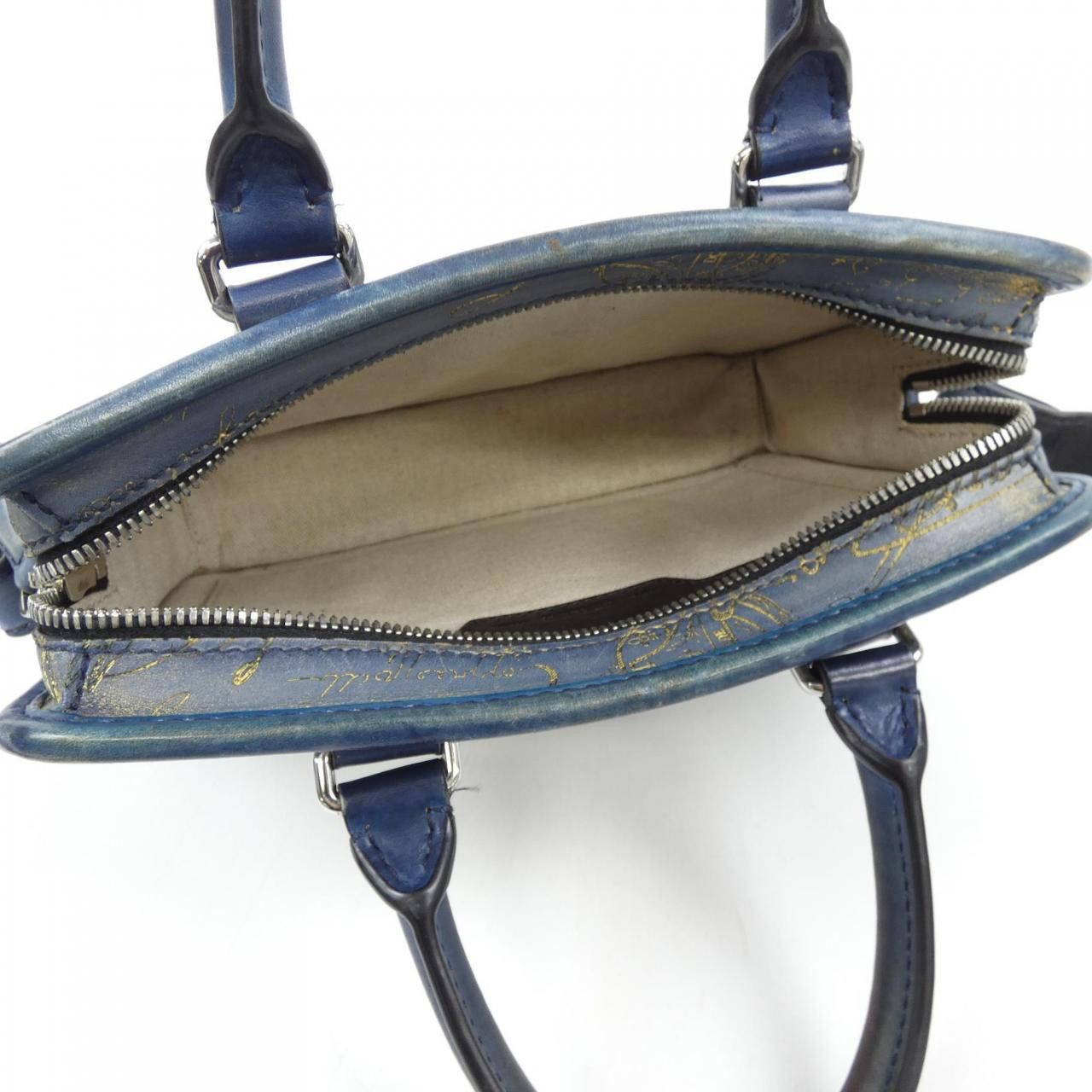 Berluti Berluti Berluti Un Jour Gulliver Scritto Leather Bag Leather Business Bag DUTY FREE for USA Size ONE SIZE - 6 Thumbnail