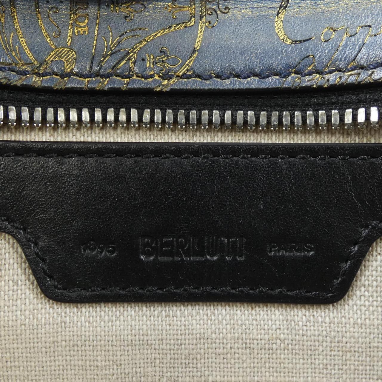 Berluti Berluti Berluti Un Jour Gulliver Scritto Leather Bag Leather Business Bag DUTY FREE for USA Size ONE SIZE - 5 Thumbnail