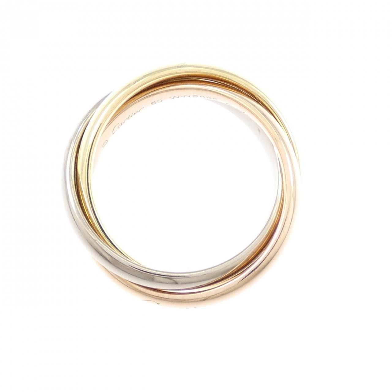Cartier Cartier Cartier Trinity Au750 Ring Size 10 Precious Metal Ring CRB4234200 DUTY FREE for USA Size ONE SIZE - 2 Thumbnail