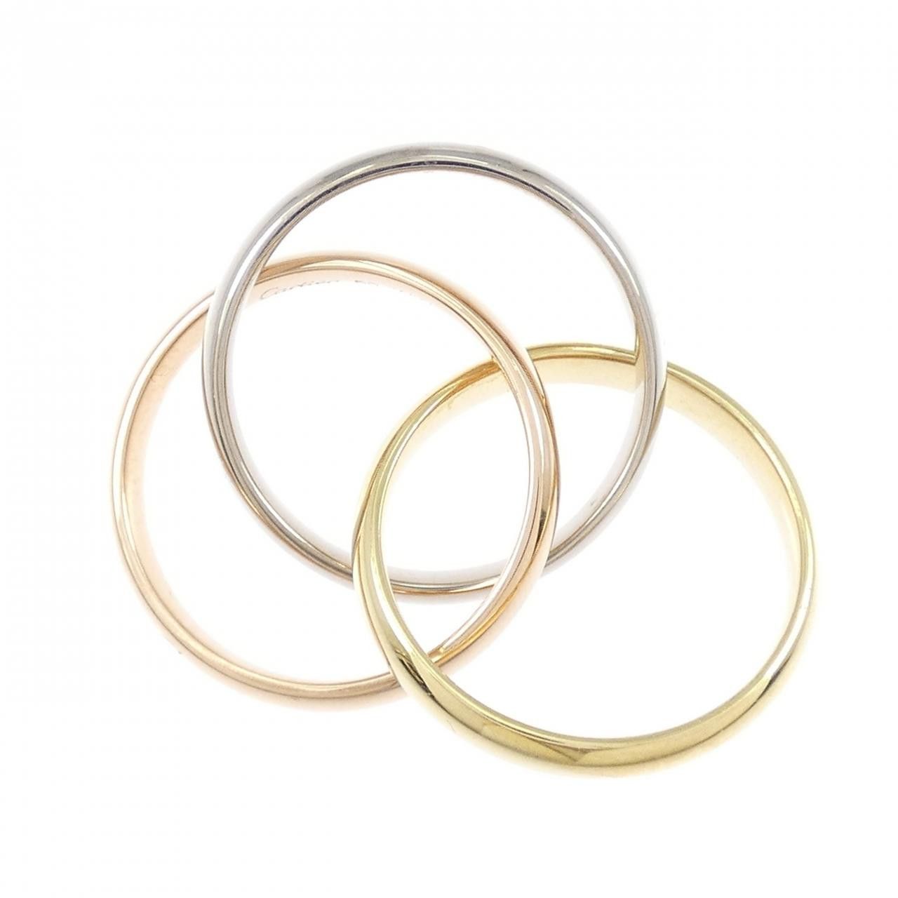 Cartier Cartier Cartier Trinity Au750 Ring Size 10 Precious Metal Ring CRB4234200 DUTY FREE for USA Size ONE SIZE - 3 Thumbnail