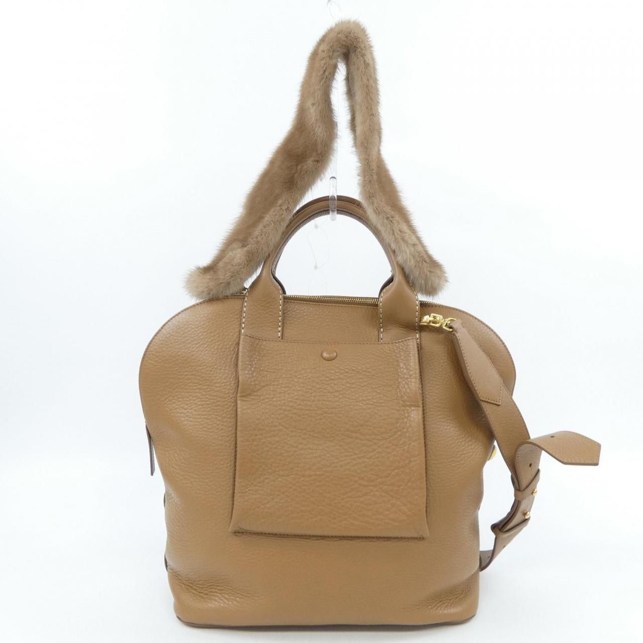 Max Mara Max Mara Max Mara Leather Bag Others Tote Bag DUTY FREE for USA Size ONE SIZE - 3 Thumbnail