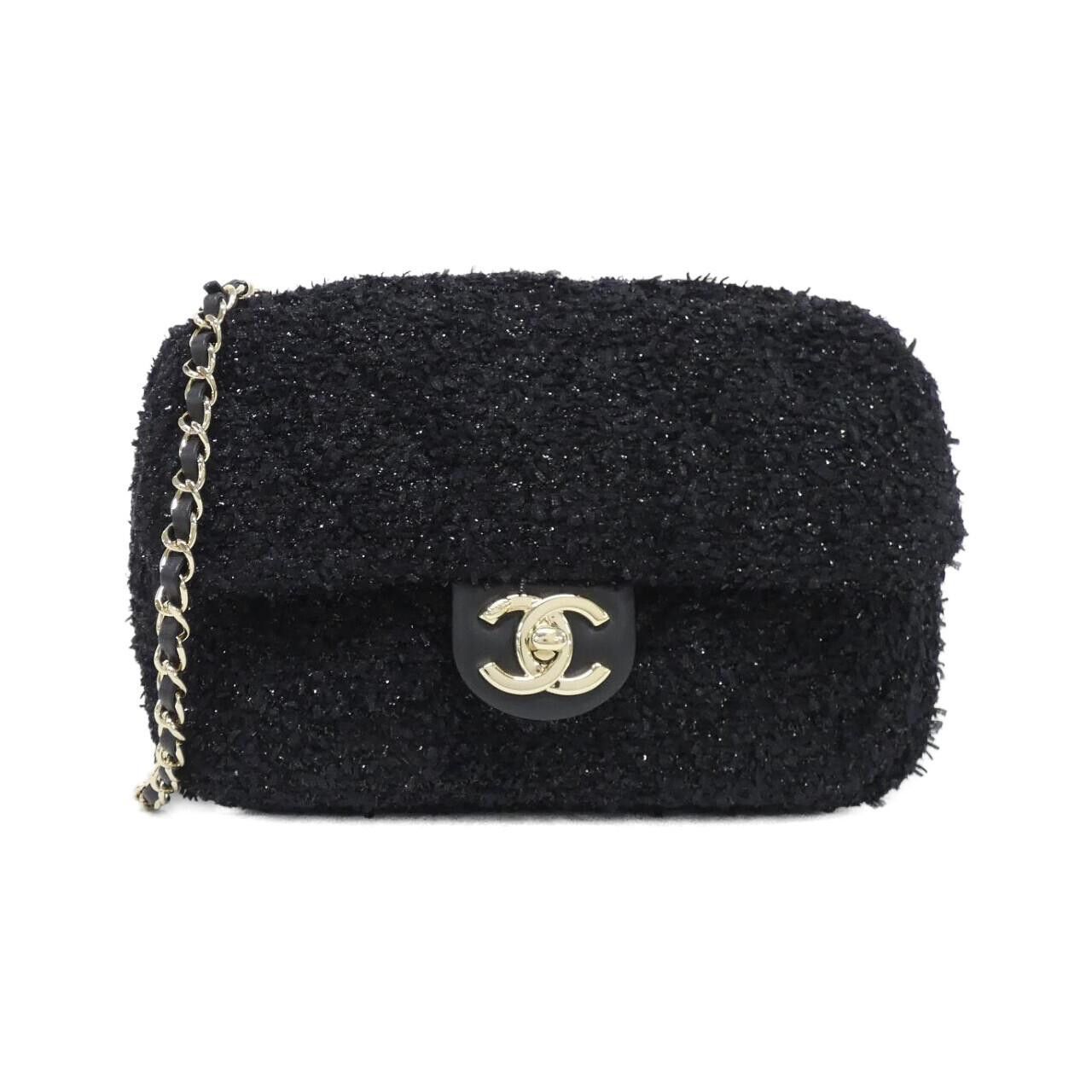 Chanel Chanel Chanel Tweed Shoulder Bag Textile Tote Bag DUTY FREE for USA Size ONE SIZE - 7 Thumbnail