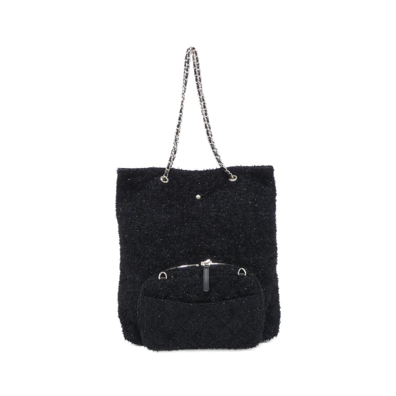 Chanel Chanel Chanel Tweed Shoulder Bag Textile Tote Bag DUTY FREE for USA Size ONE SIZE - 2 Thumbnail