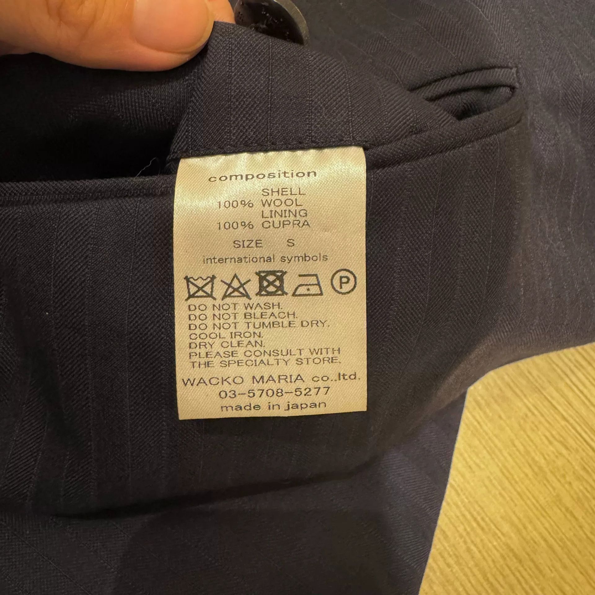 Wacko Maria WACKO MARIA Pleated Wool Trousers Size US 26 / EU 42 - 5 Thumbnail