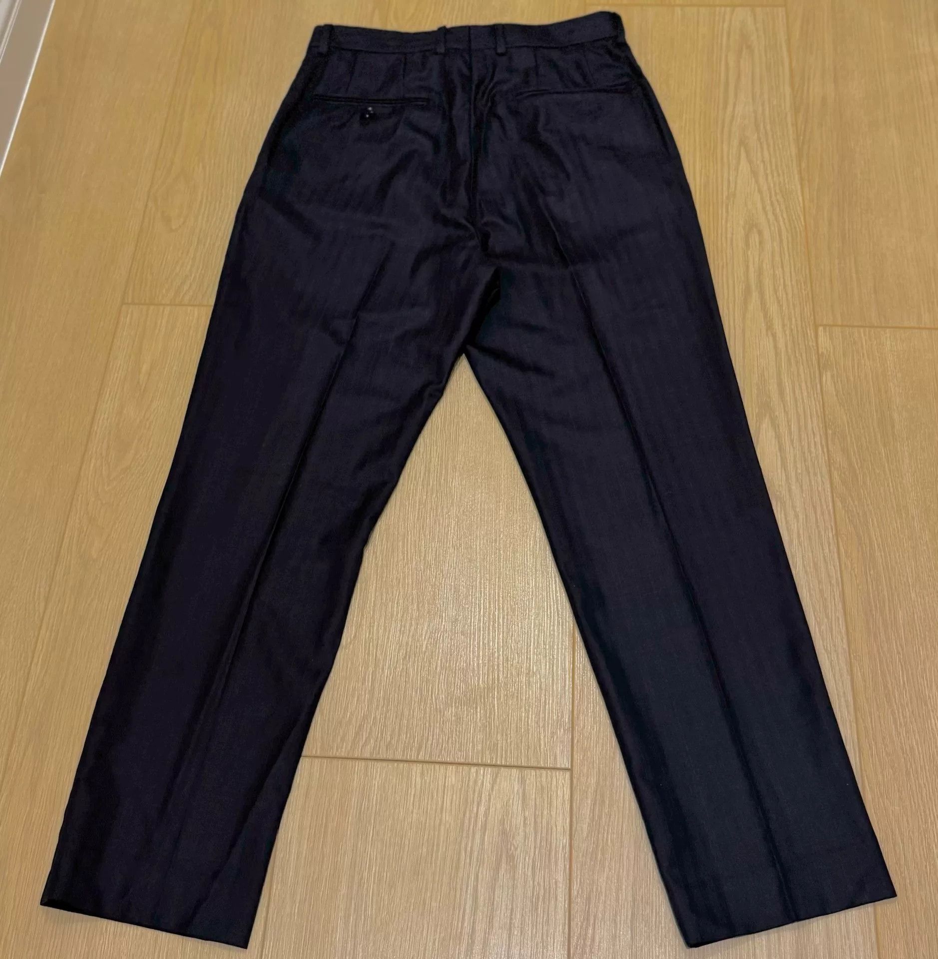 Wacko Maria WACKO MARIA Pleated Wool Trousers Size US 26 / EU 42 - 2 Thumbnail