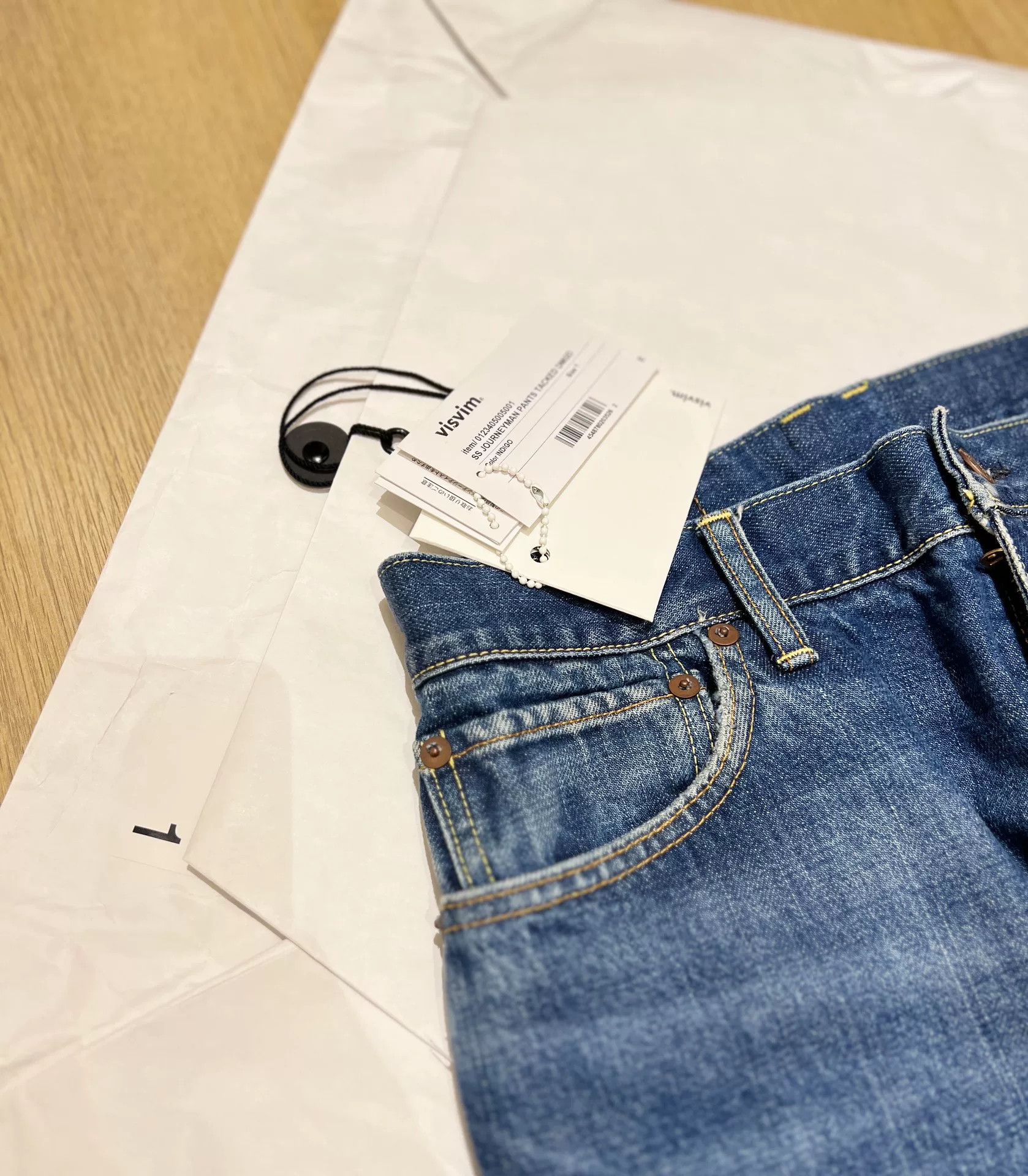 Visvim VISVIM JOURNEYMAN PANTS TACKED DMGD Size US 26 / EU 42 - 3 Thumbnail