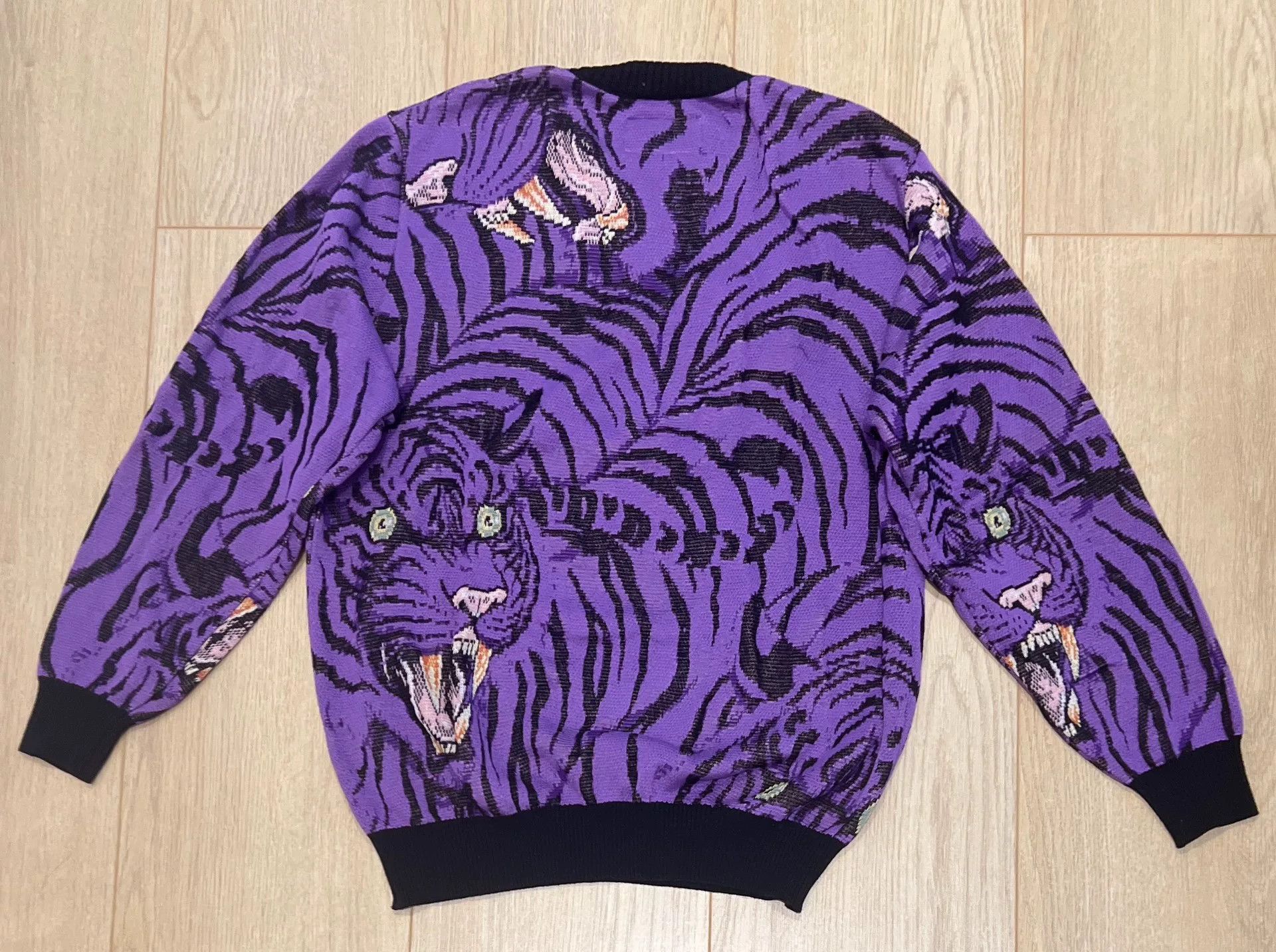 Wacko Maria WackoMaria 19ss Tiger Knit Pullover Size US M / EU 48-50 / 2 - 2 Thumbnail