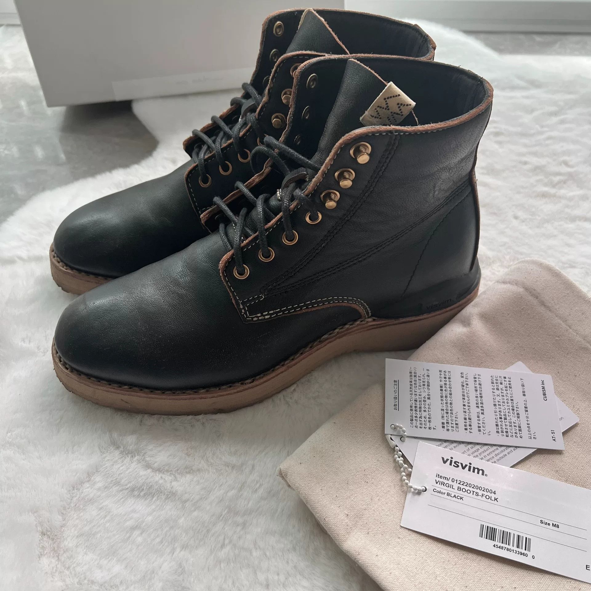 Visvim VISVIM 22AW VIRGIL BOOTS-FOLK Size US 8 / EU 41 - 5 Thumbnail